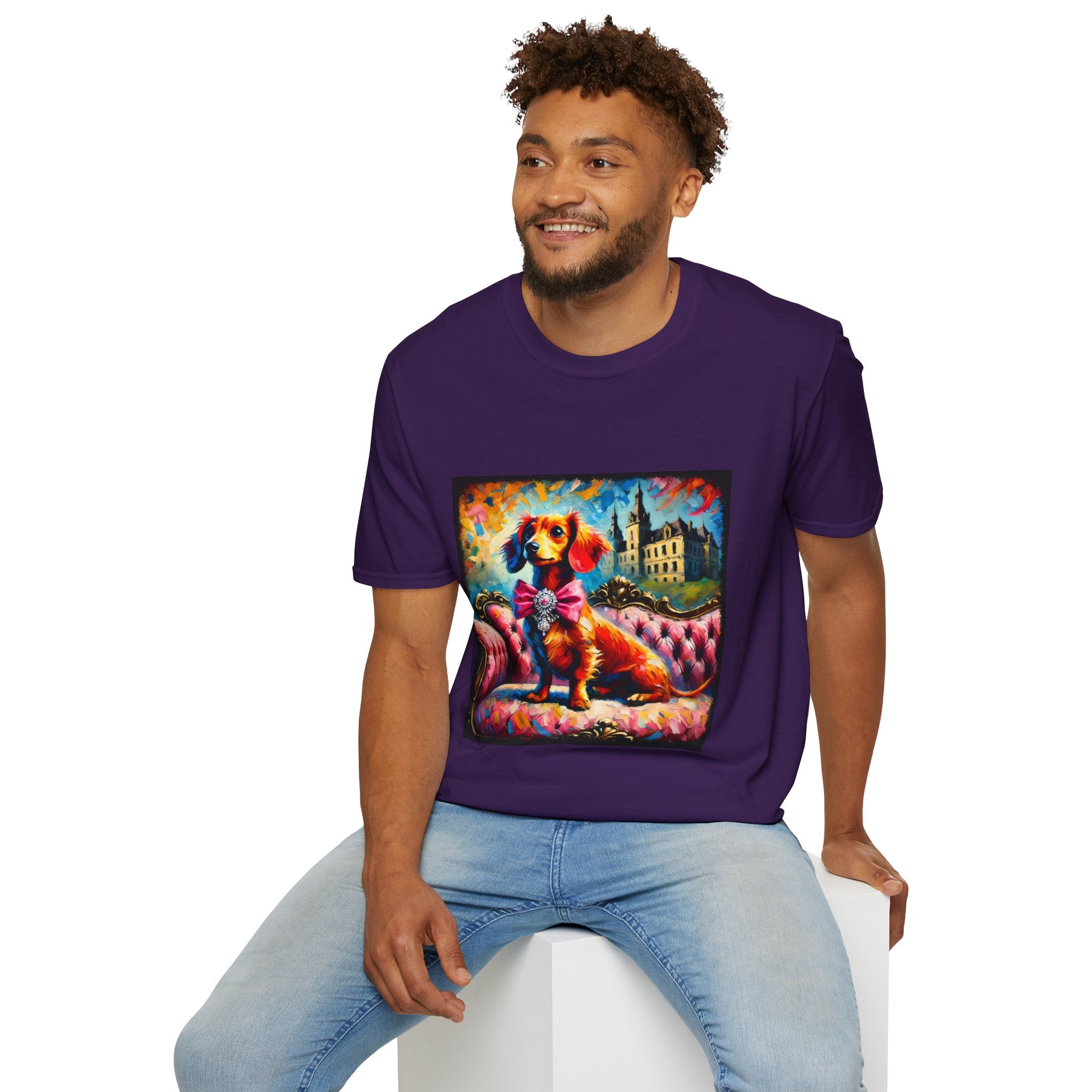 Dachshund Diamond Princess Classic | Unisex Dog T-Shirt
