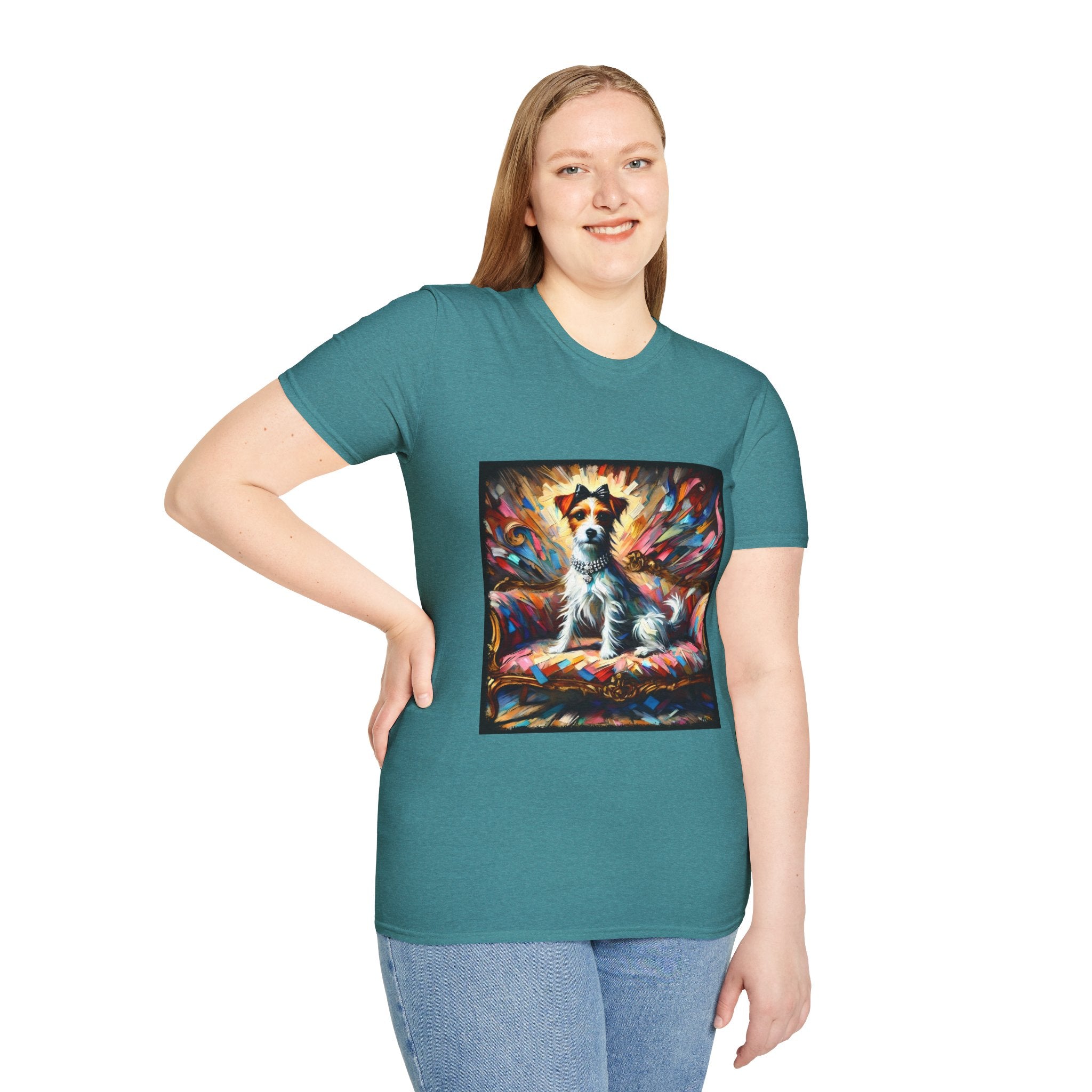 Jack Russell Terrier Diamond Princess Classic | Unisex Dog T-Shirt