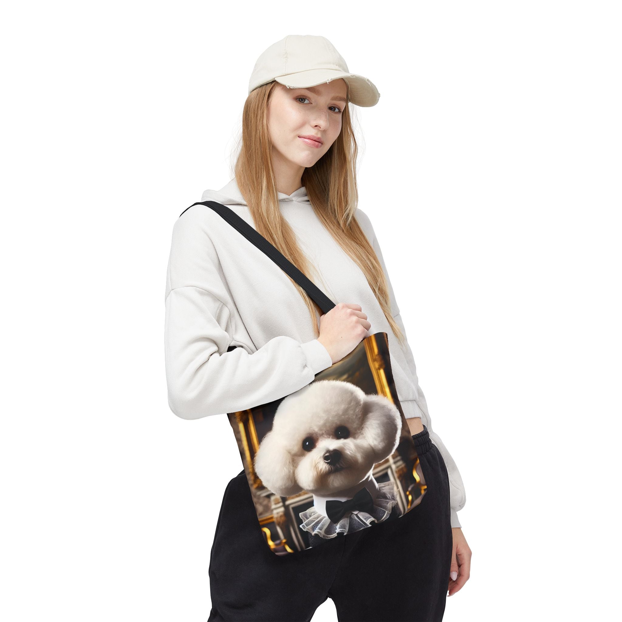 Bichon Frise Tote Bag | Luxe Lineage Dog Lover Gift
