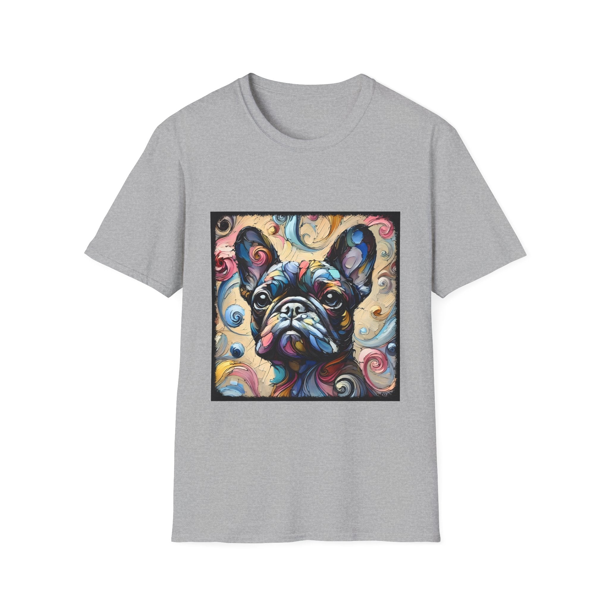 French Bulldog Shirt | Pastel Swirl Dog Lover Tee