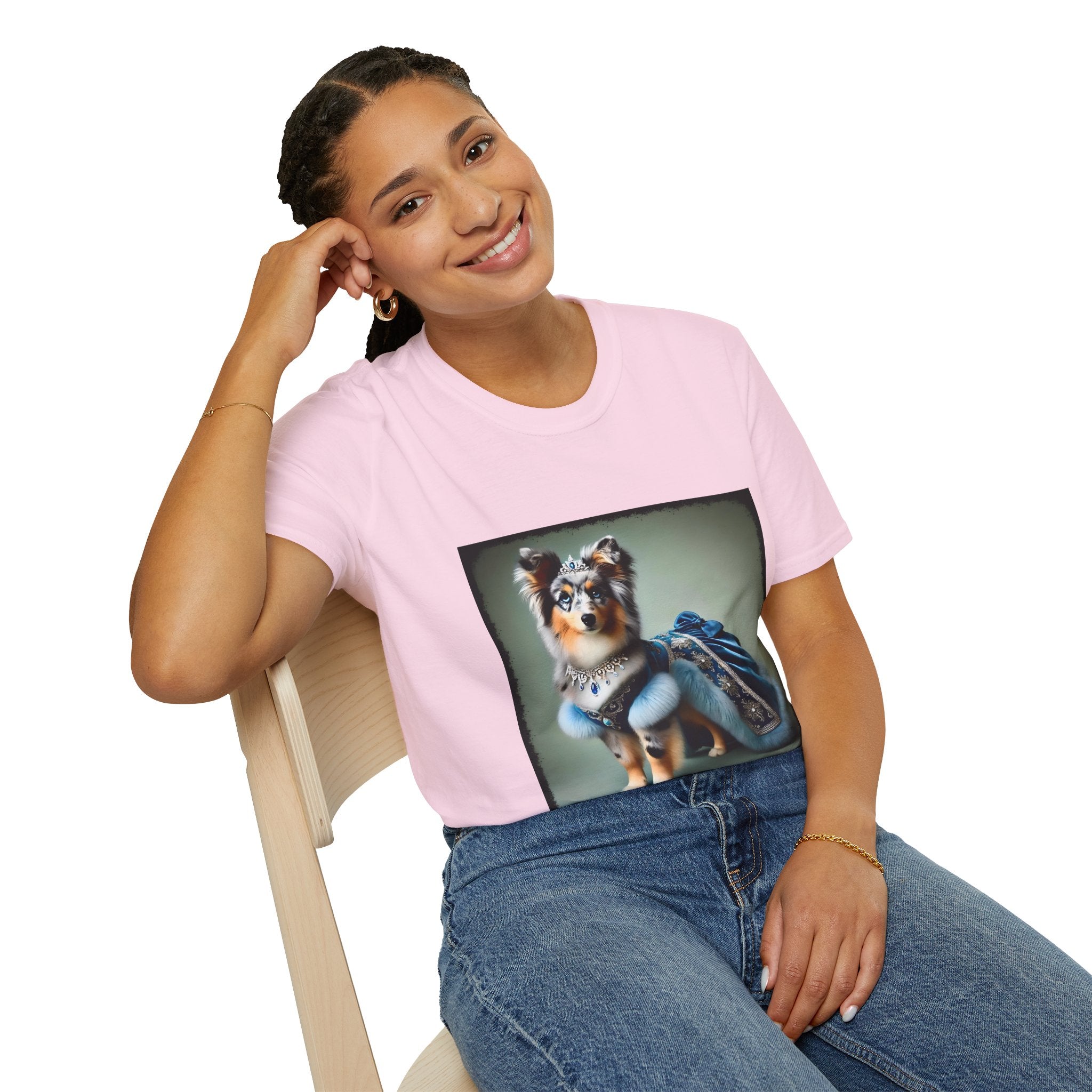Miniature American Shepherd Velvet Vixen | Unisex Dog T-Shirt