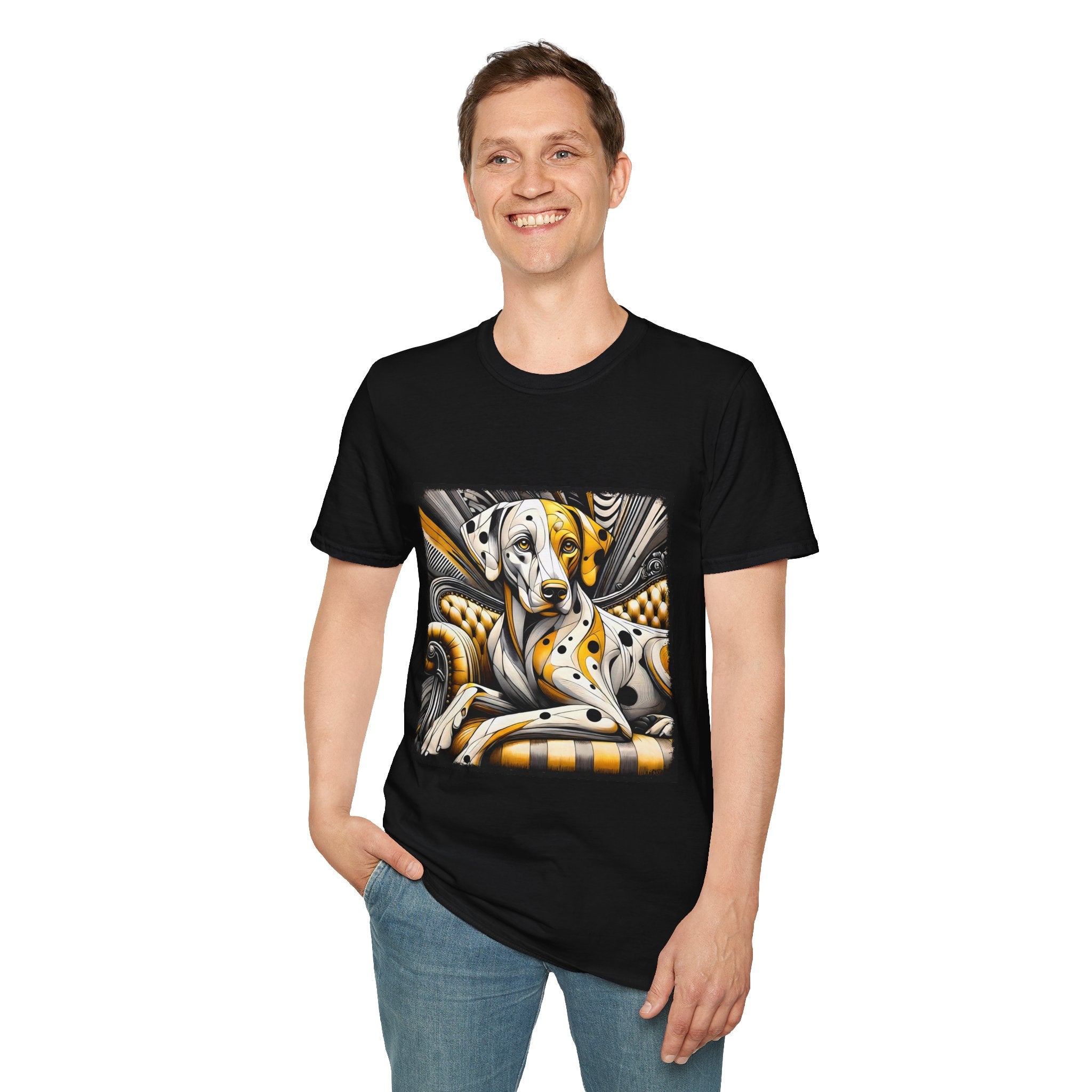 Dalmatian Lemon Rebel | Unisex Dog T-Shirt