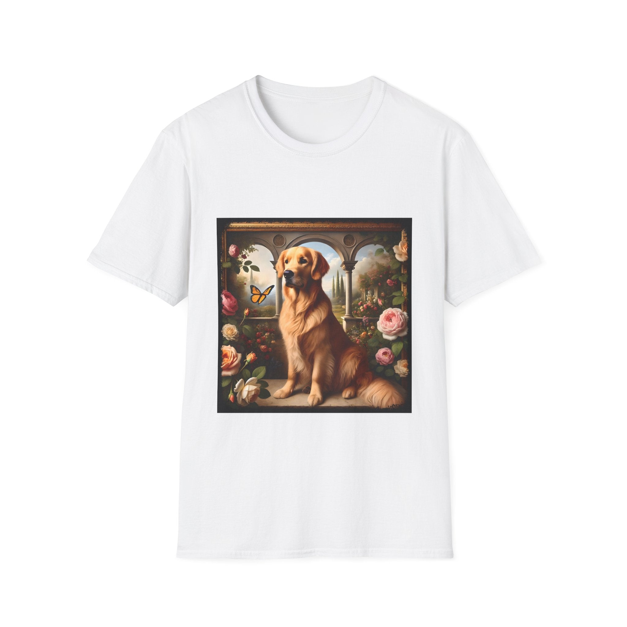 Golden Retriever Shirt | Botanical Classic Dog Lover Tee