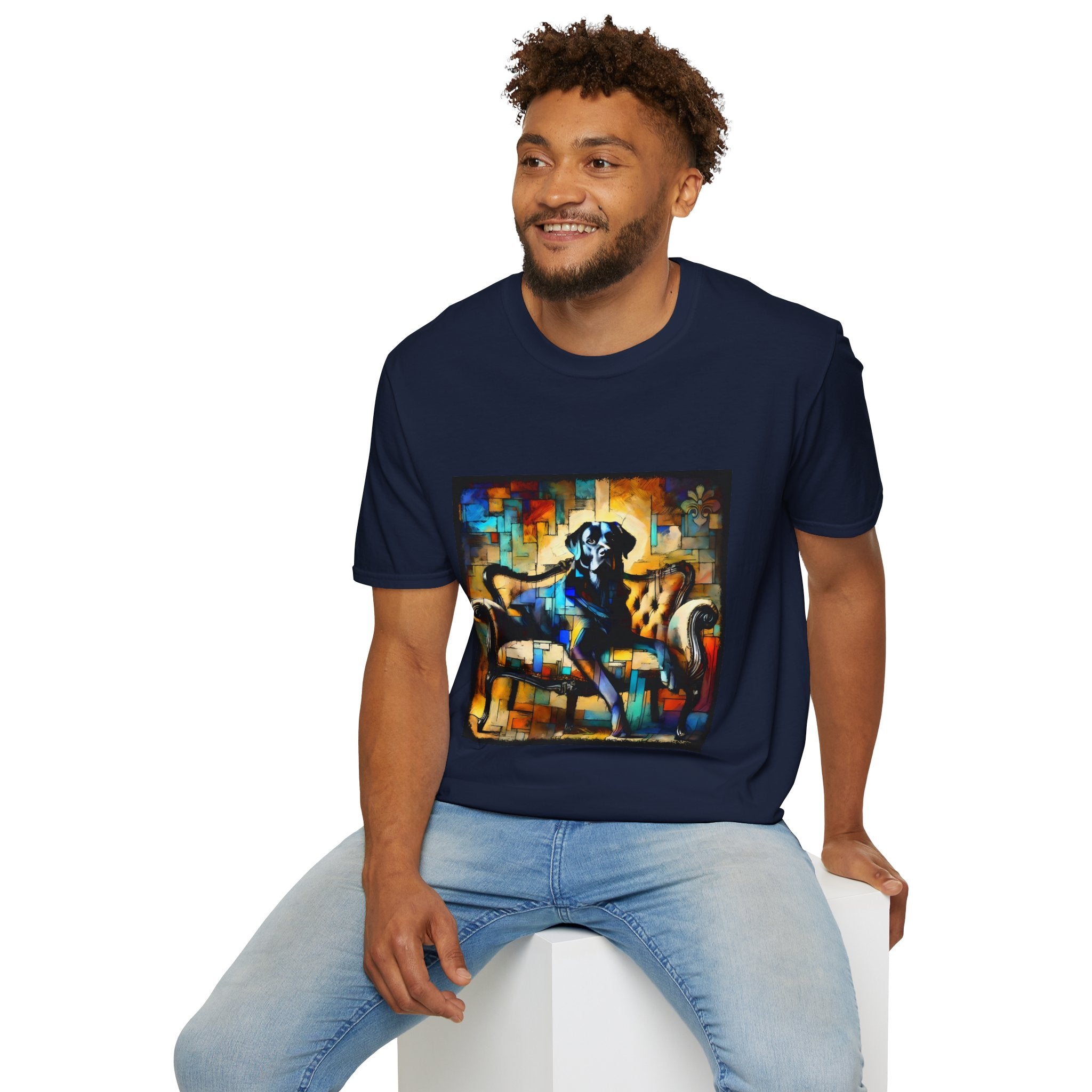 Labrador Retriever Mirror Ball Classic | Unisex Dog T-Shirt