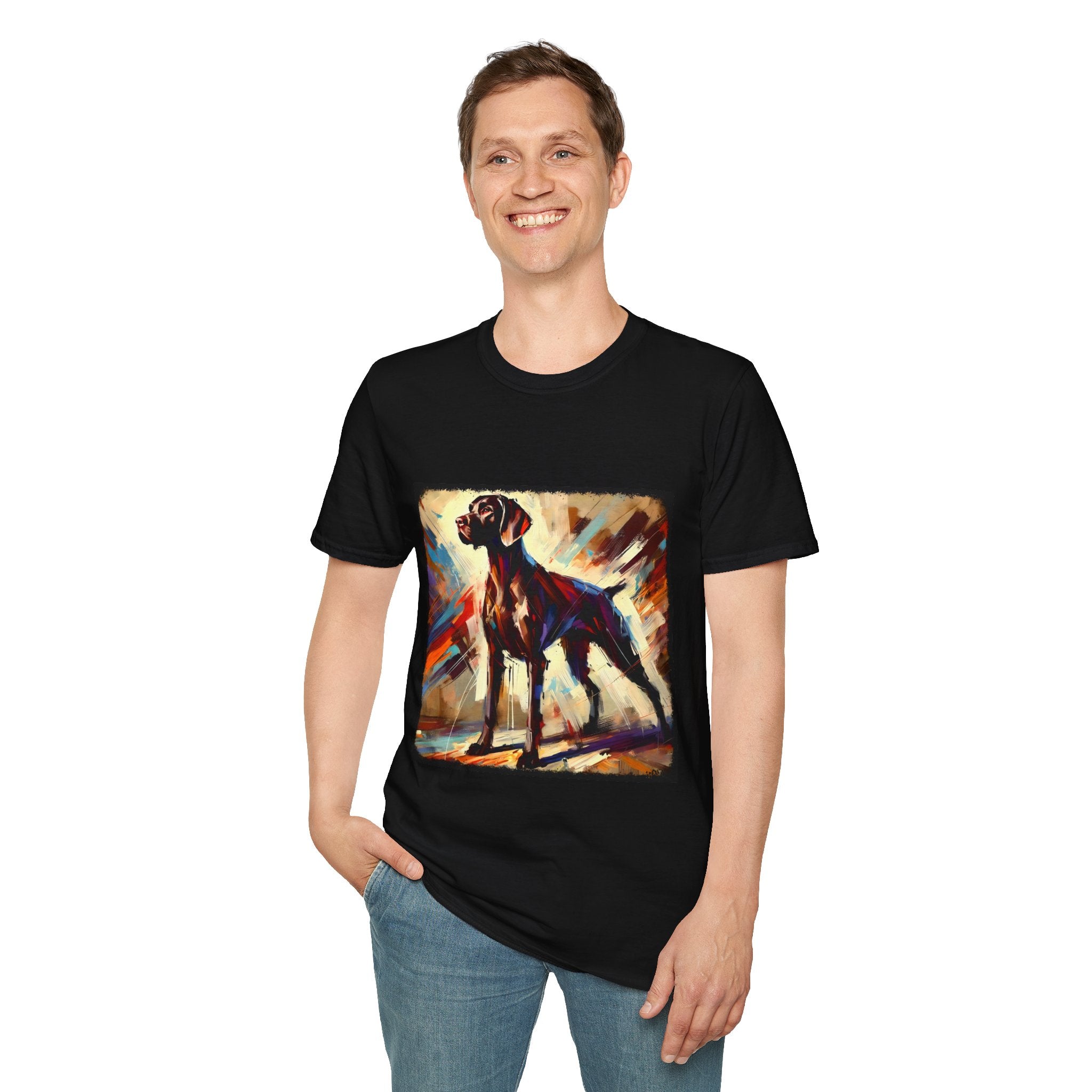 German Shorthaired Pointer Warm Classic | Unisex Dog T-Shirt