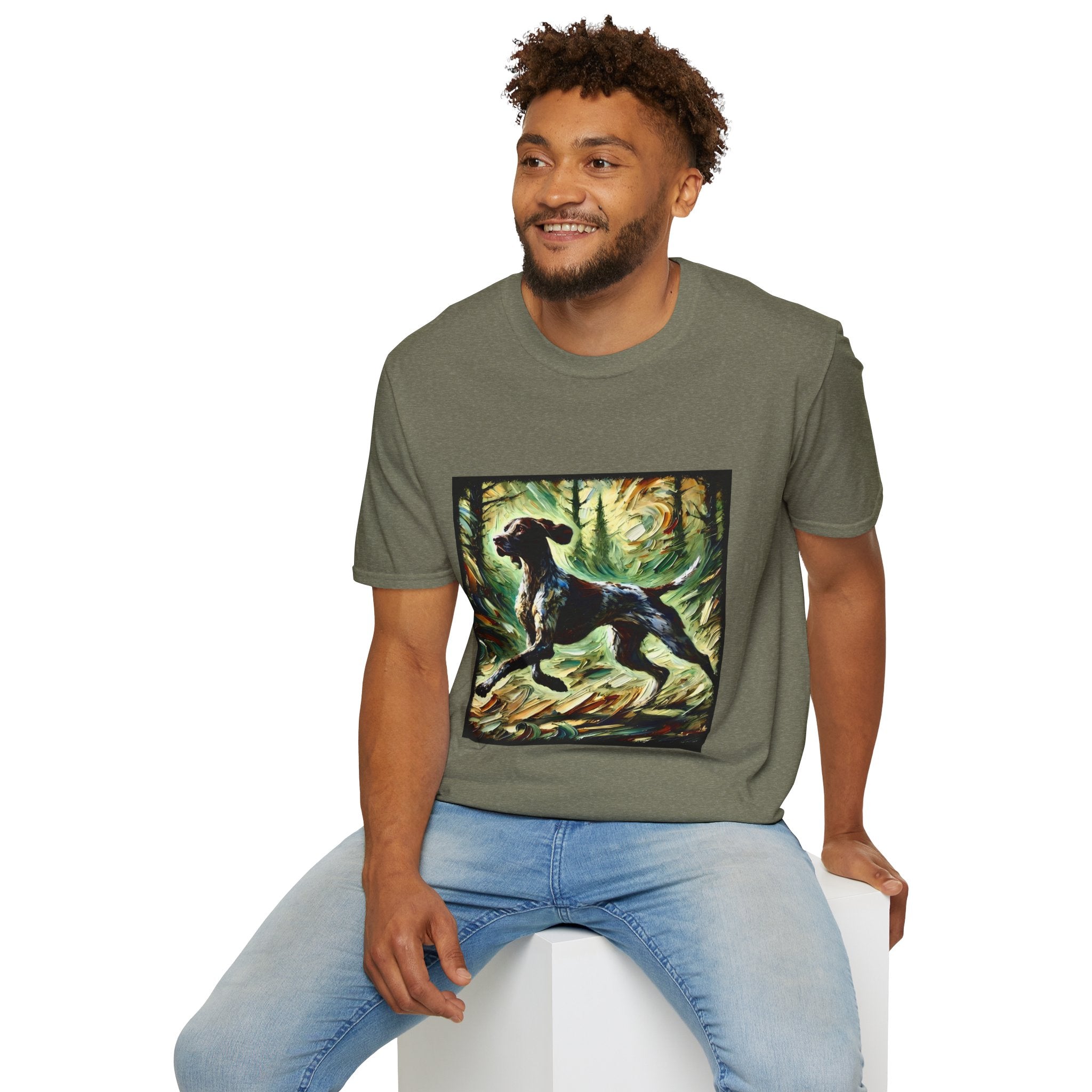German Shorthaired Pointer Trailhead Classic | Unisex Dog T-Shirt