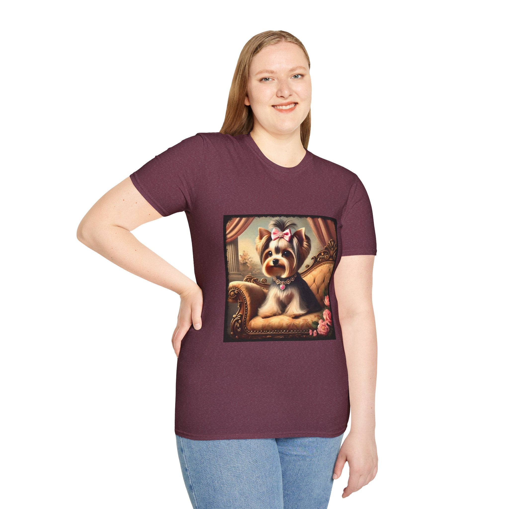 Yorkshire Terrier Pretty Princess | Unisex Dog T-Shirt