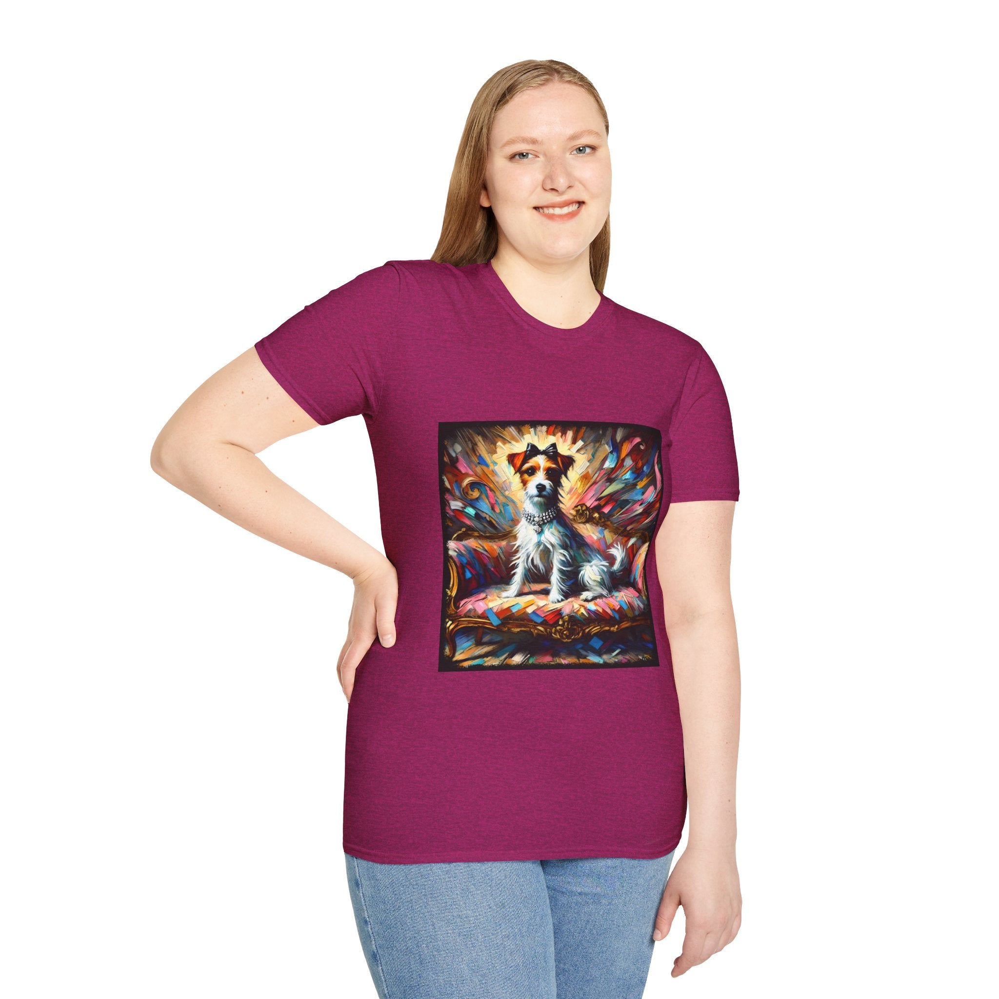 Jack Russell Terrier Diamond Princess Classic | Unisex Dog T-Shirt