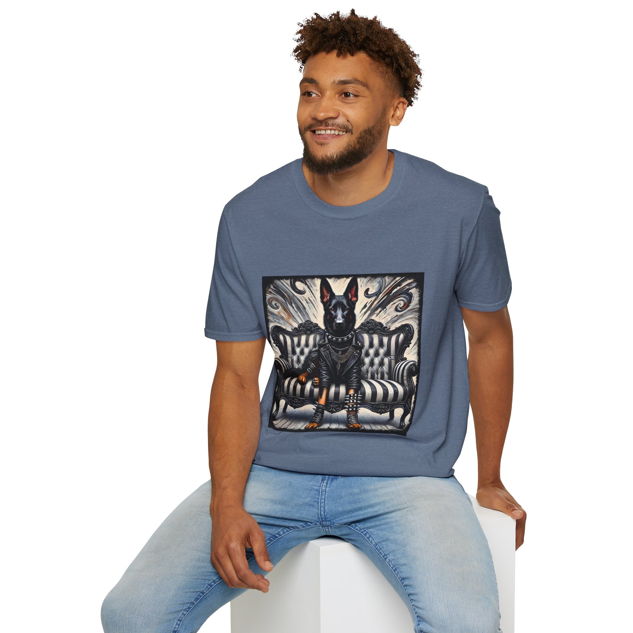 German Shepherd Bold Rebel | Unisex Dog T-Shirt