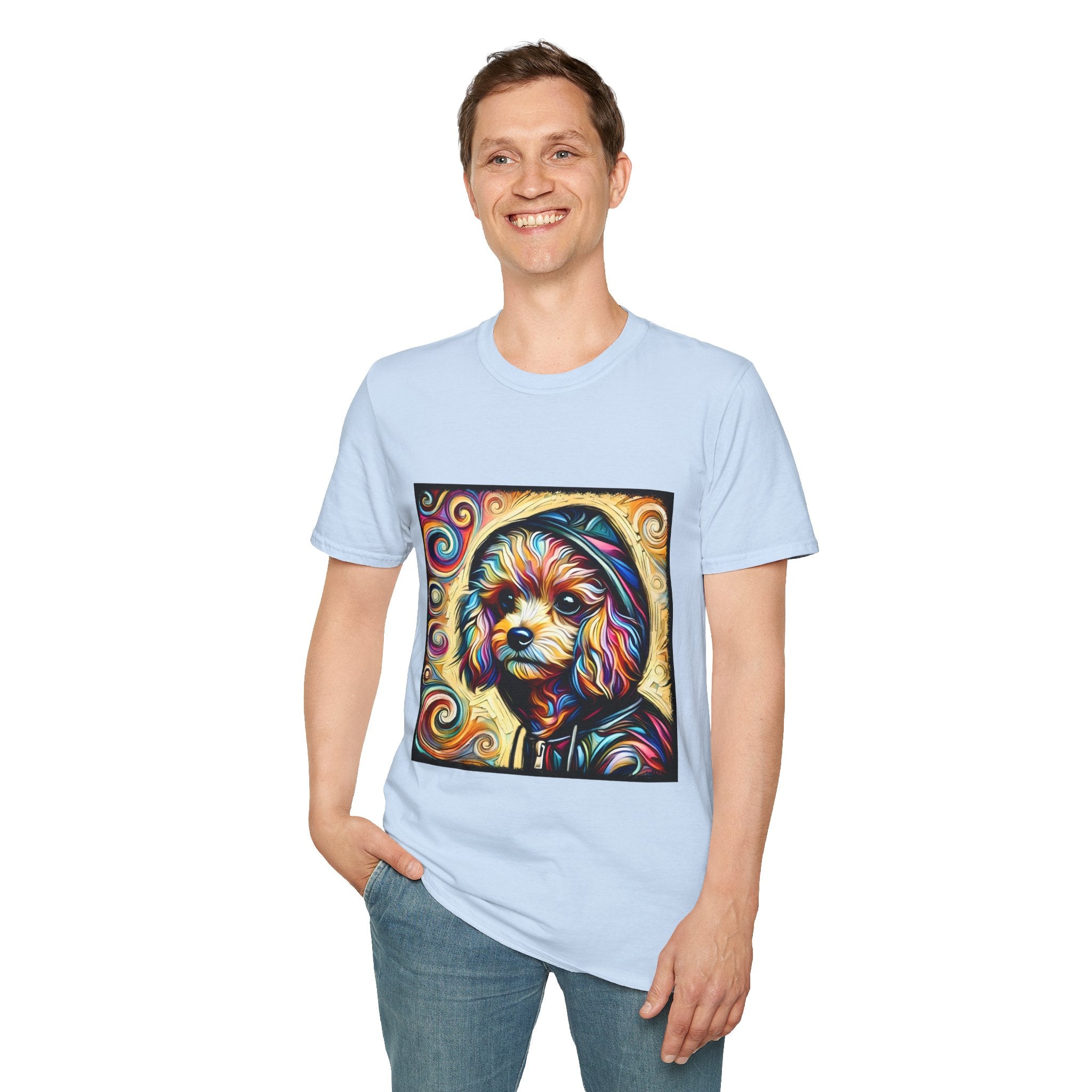 Poodle Chill Swirl | Unisex Dog T-Shirt