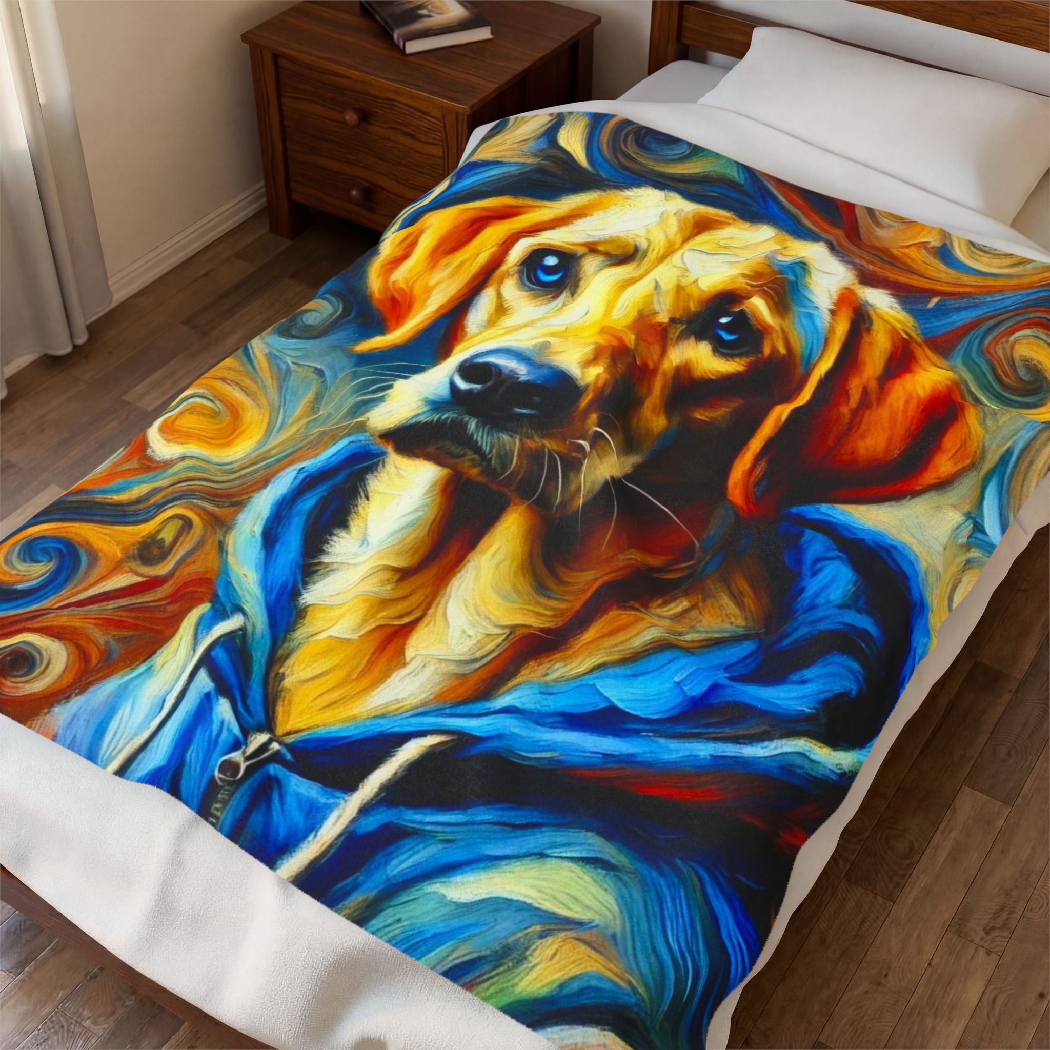 Labrador Retriever Blanket | Street Swirl Dog Lover Gift