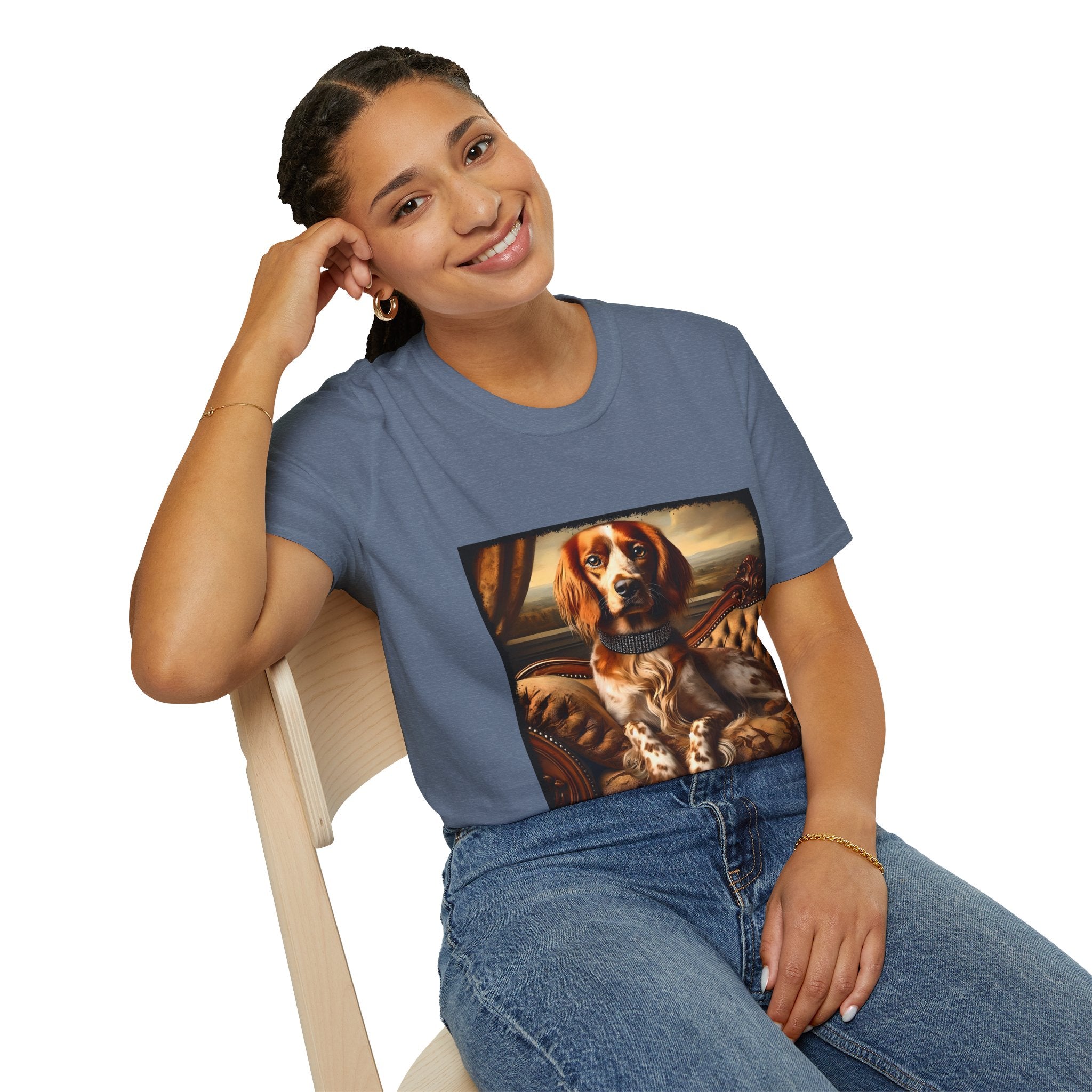 Brittany Diamond Diva | Unisex Dog T-Shirt