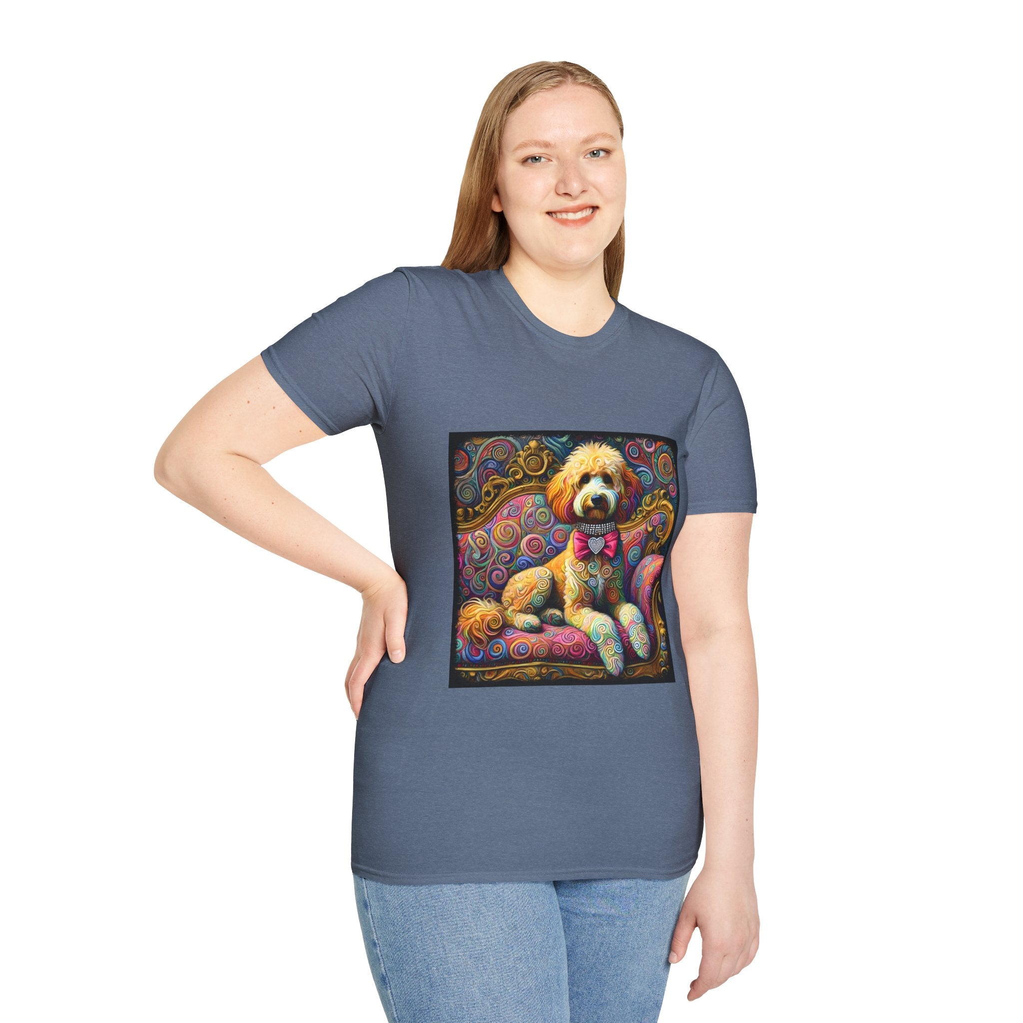 Goldendoodle Love Swirl | Unisex Dog T-Shirt