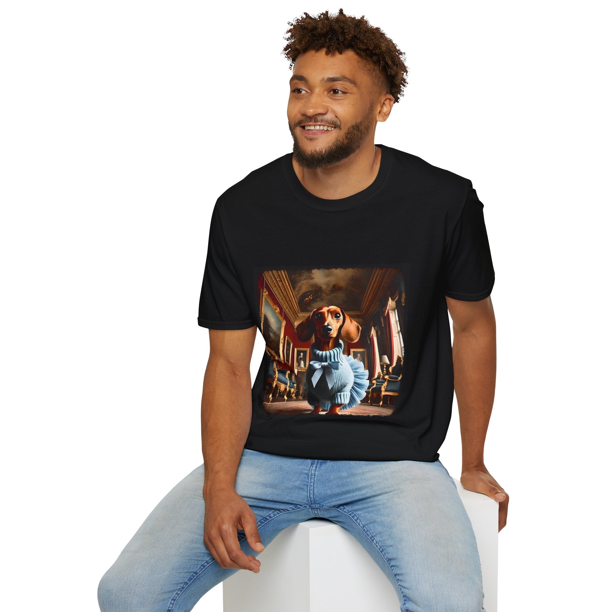 Dachshund Hidden Heiress | Unisex Dog T-Shirt