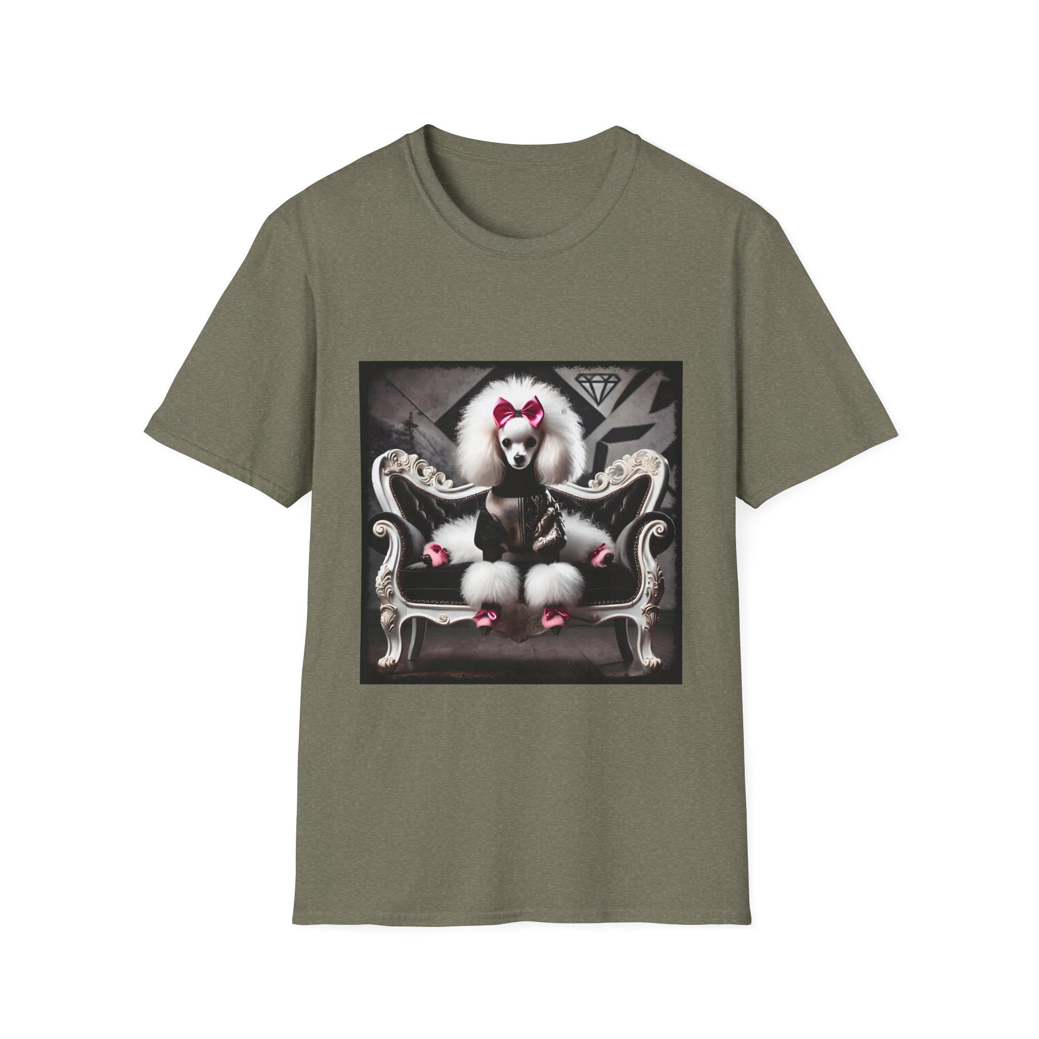 Poodle High Fashion Diva | Unisex Dog T-Shirt