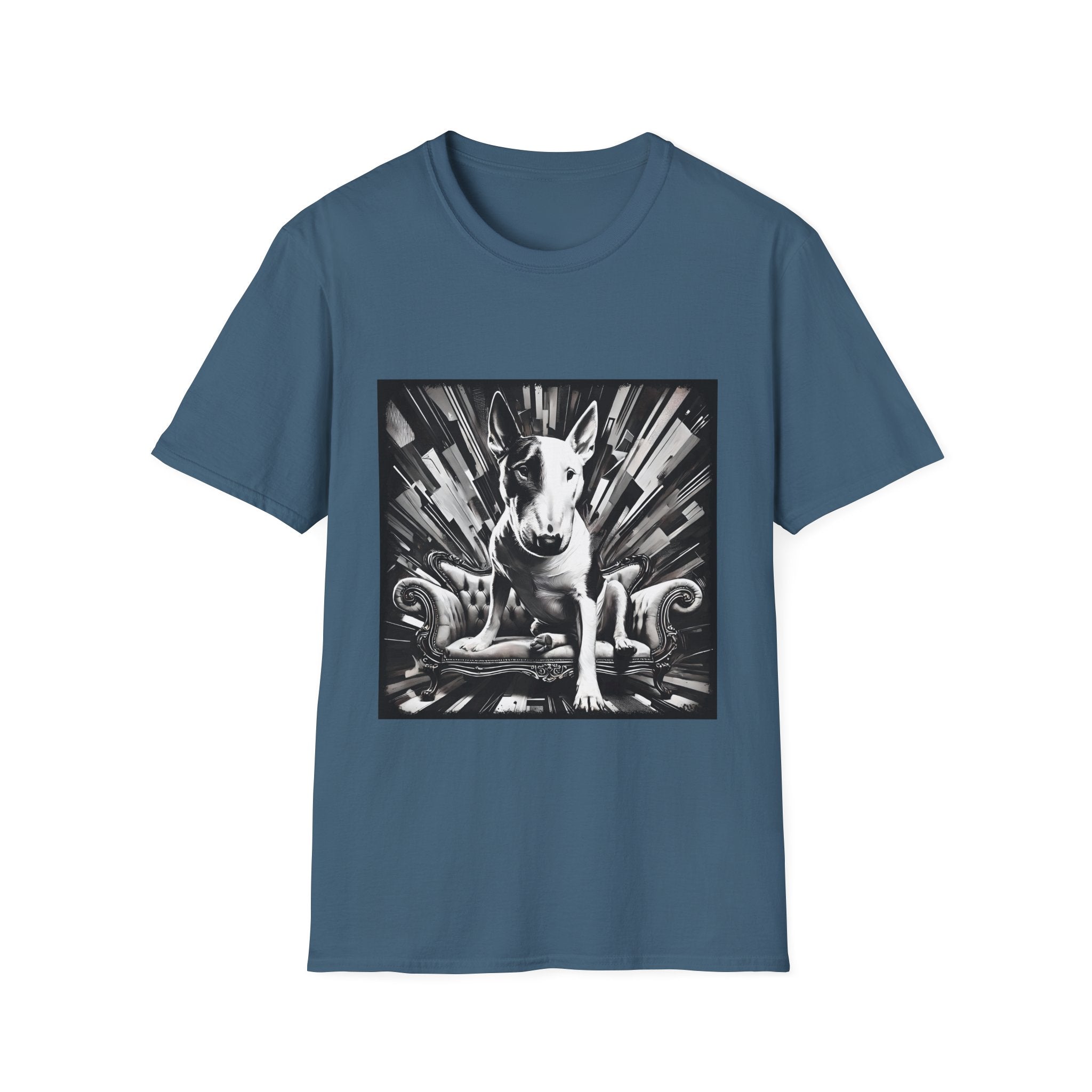 Bull Terrier B&W Bold | Unisex Dog T-Shirt