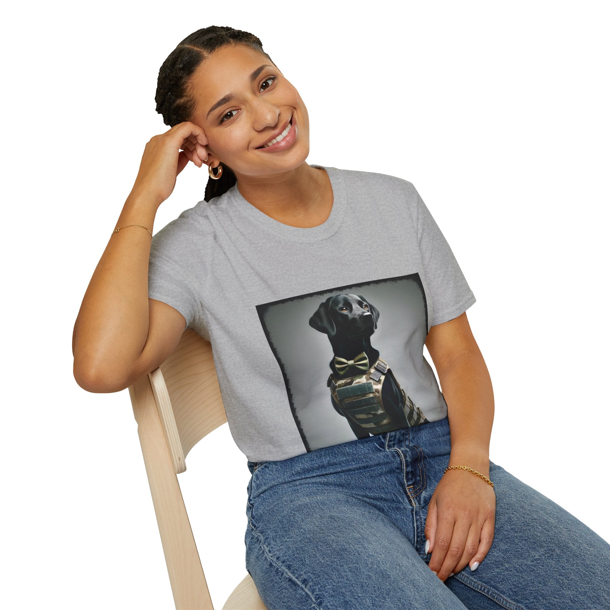 Labrador Retriever Tactical Boss | Unisex Dog T-Shirt