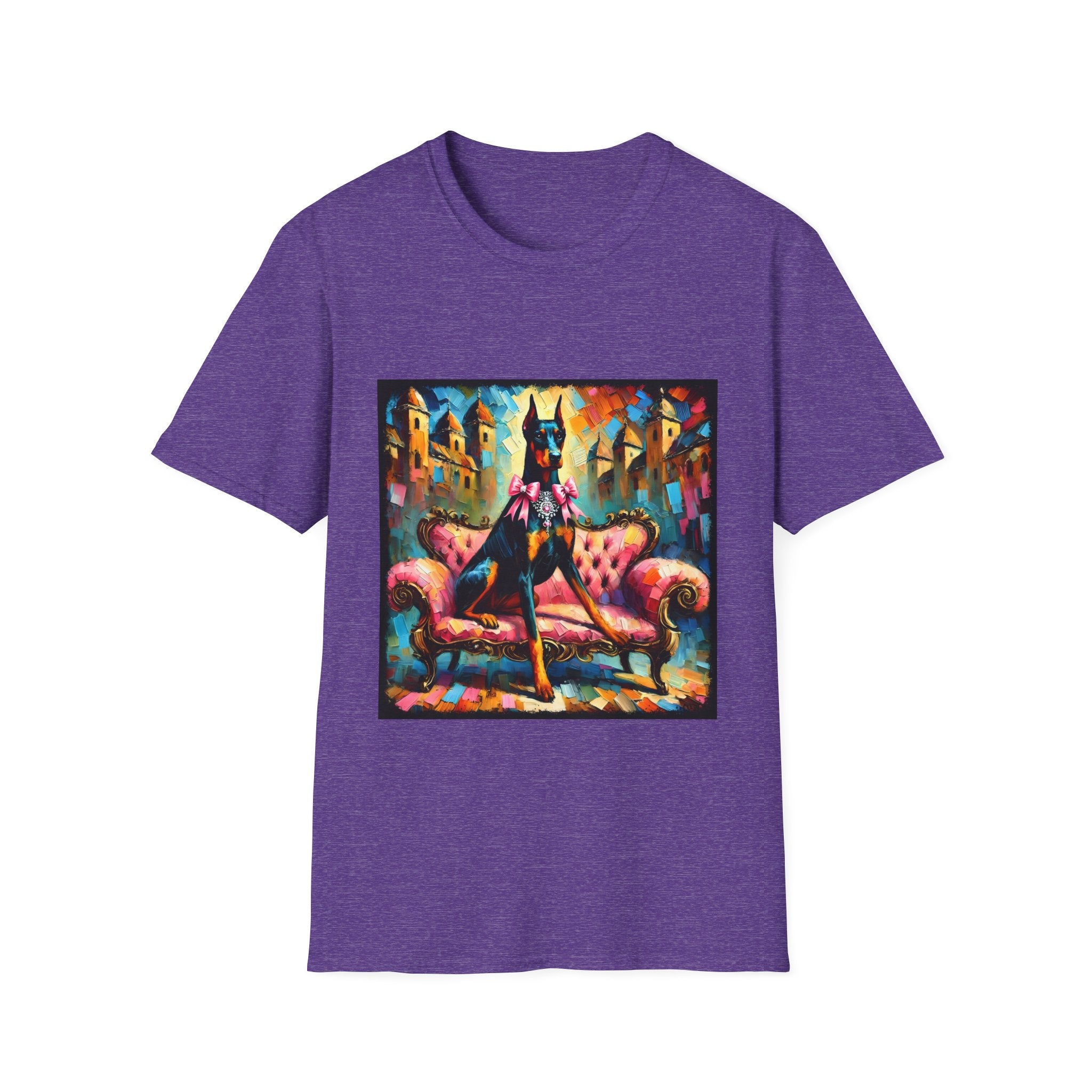 Doberman Pinscher Diamond Princess Classic | Unisex Dog T-Shirt