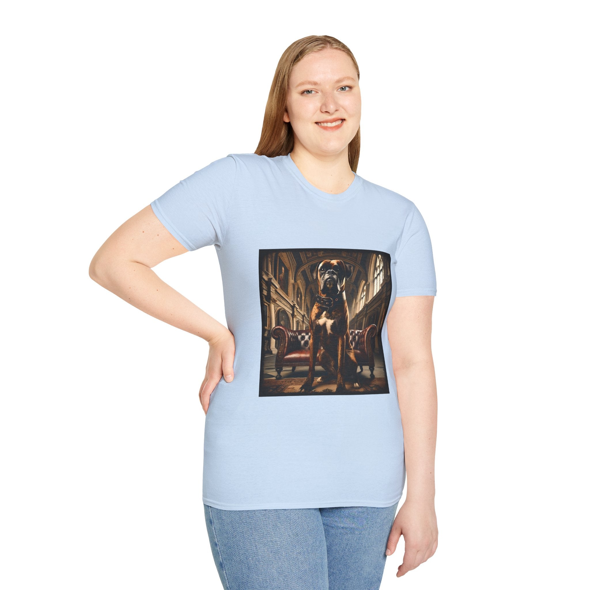 Boxer Poised Prince | Unisex Dog T-Shirt