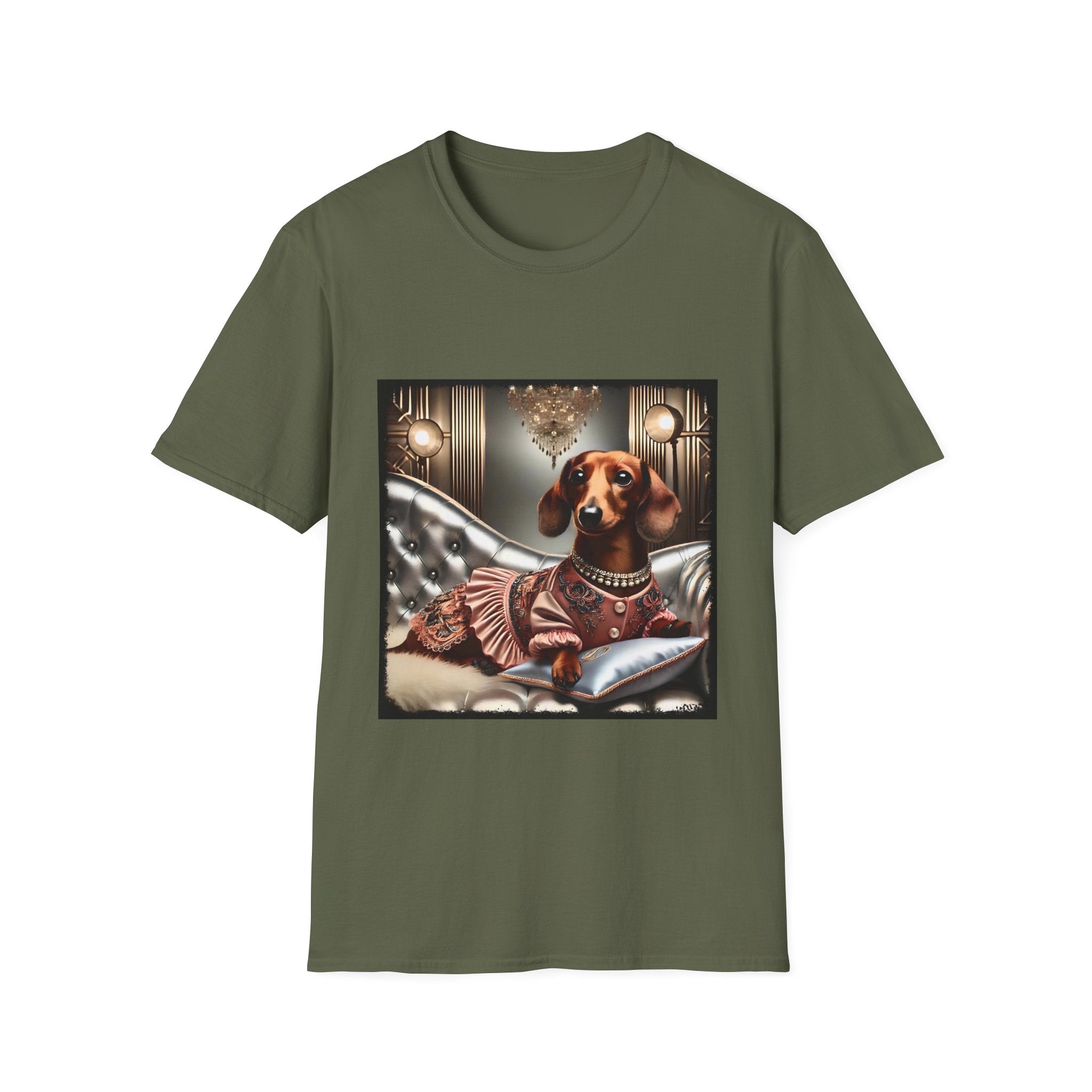 Dachshund Luxe Life | Unisex Dog T-Shirt