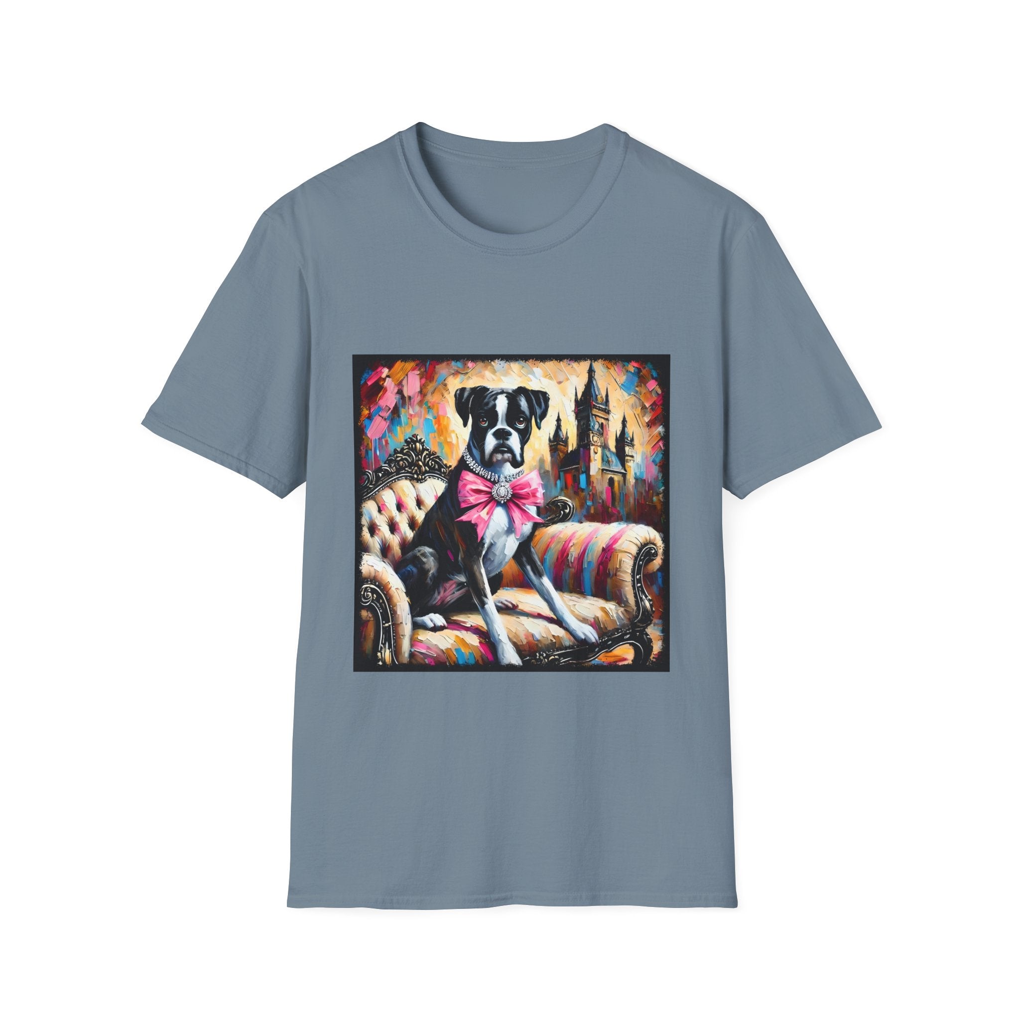 Boxer Pink Princess Classic | Unisex Dog T-Shirt