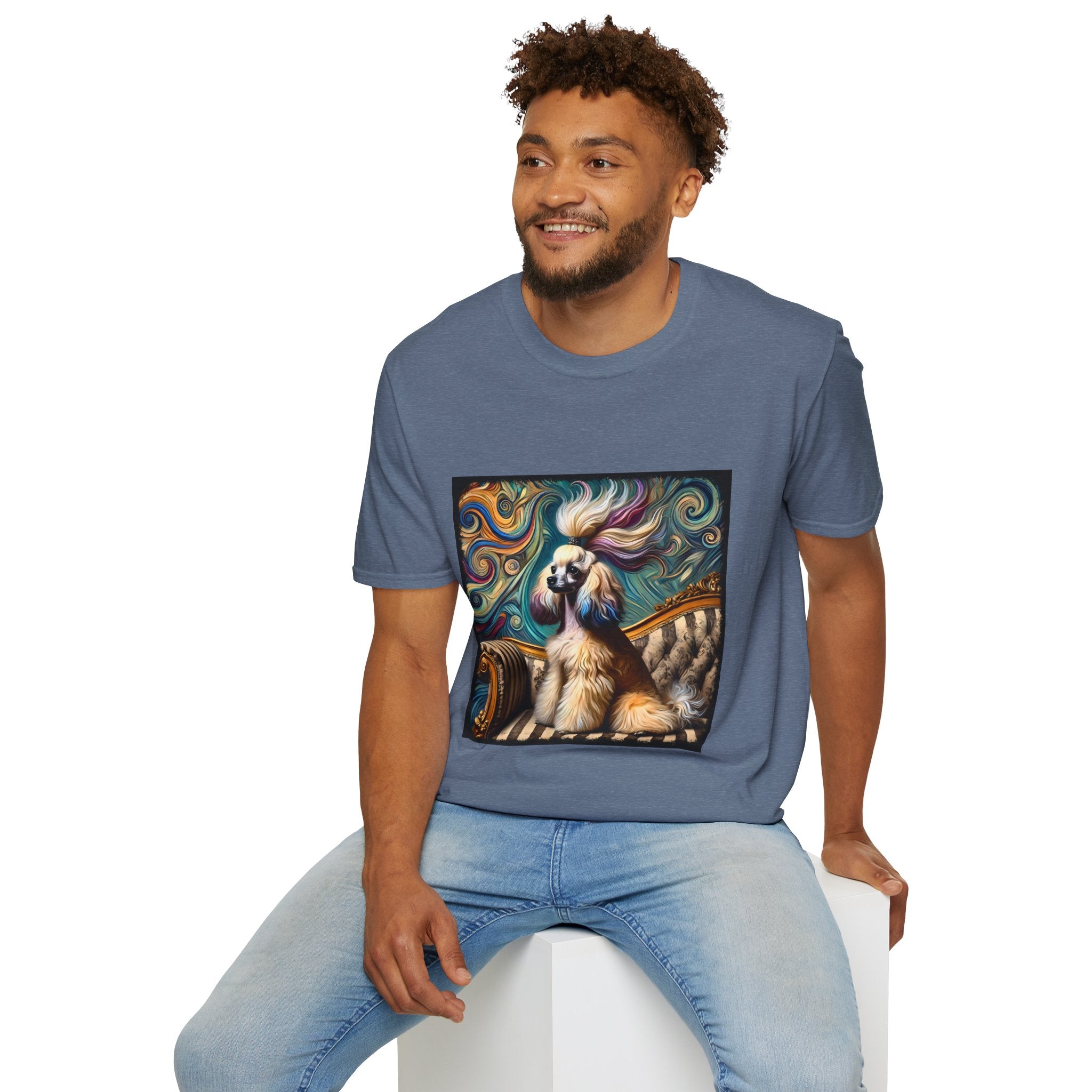 Poodle Wild Swirl | Unisex Dog T-Shirt