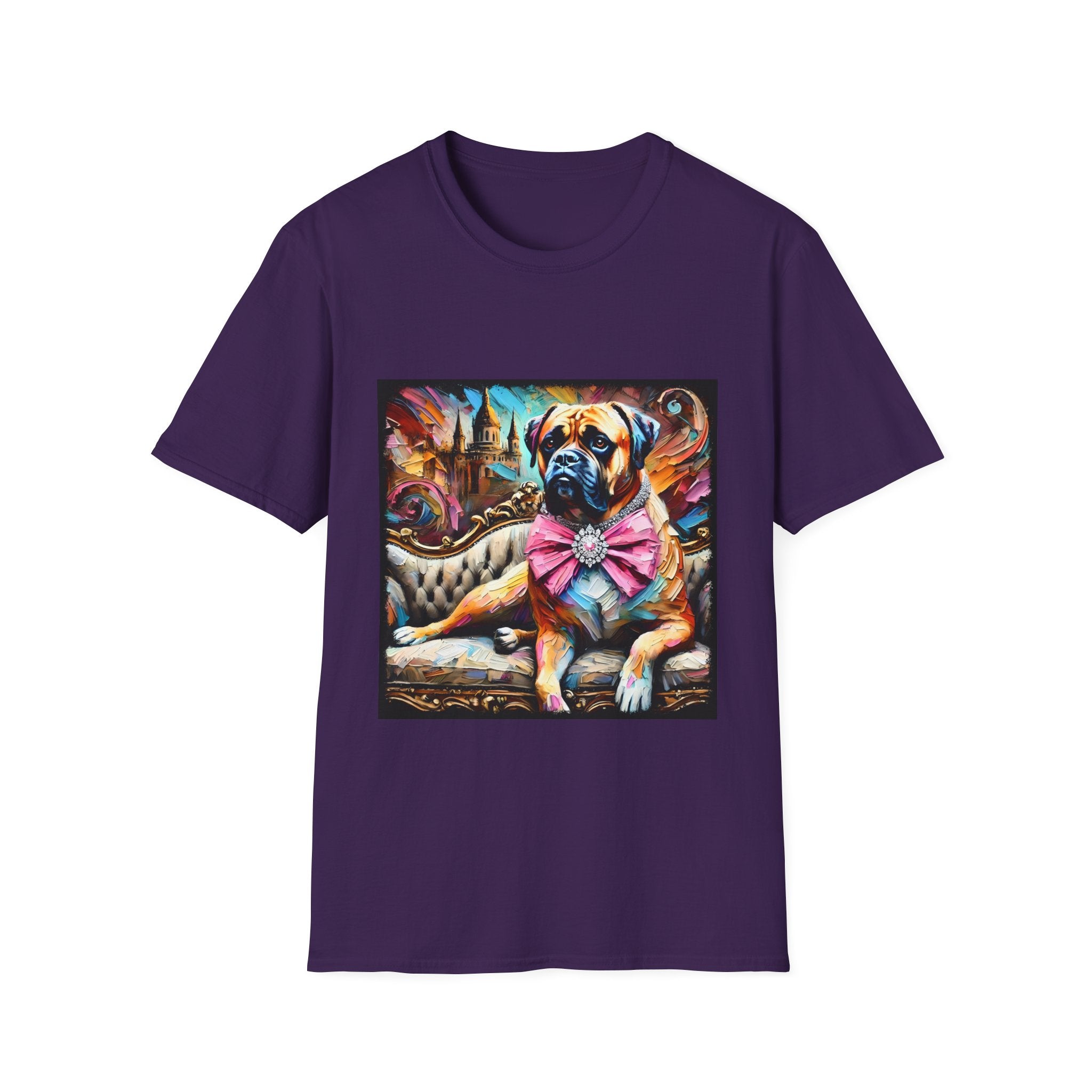 Bullmastiff Diamond Princess Classic | Unisex Dog T-Shirt