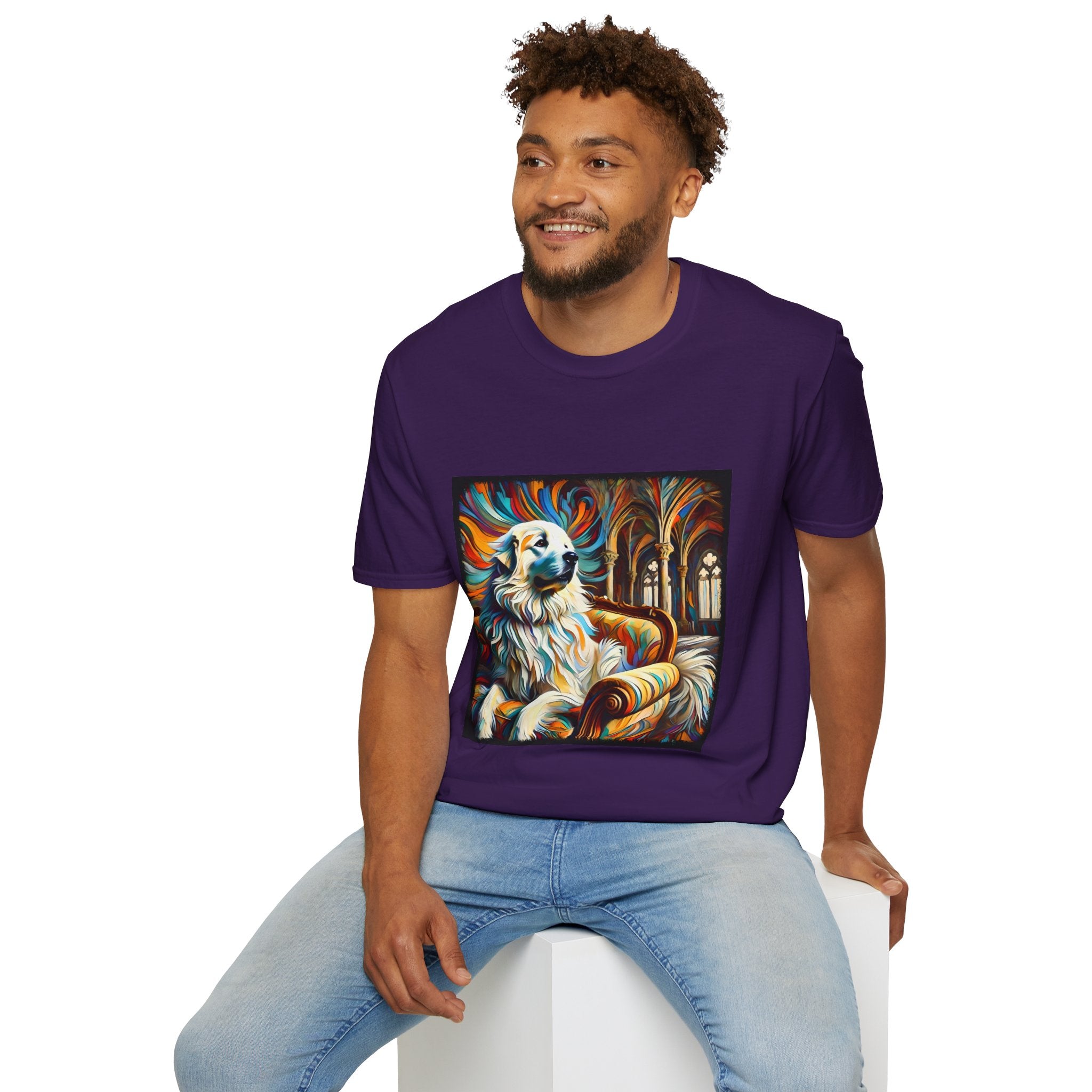 Great Pyrenees Bold Swirl | Unisex Dog T-Shirt