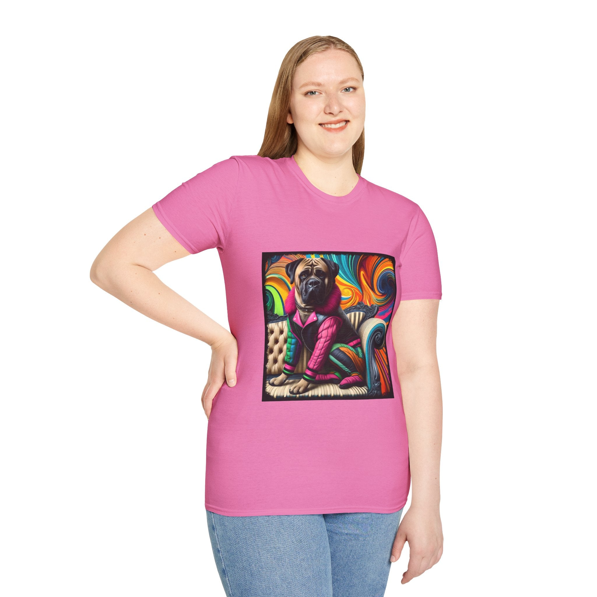 Bullmastiff Bold Rocker | Unisex Dog T-Shirt