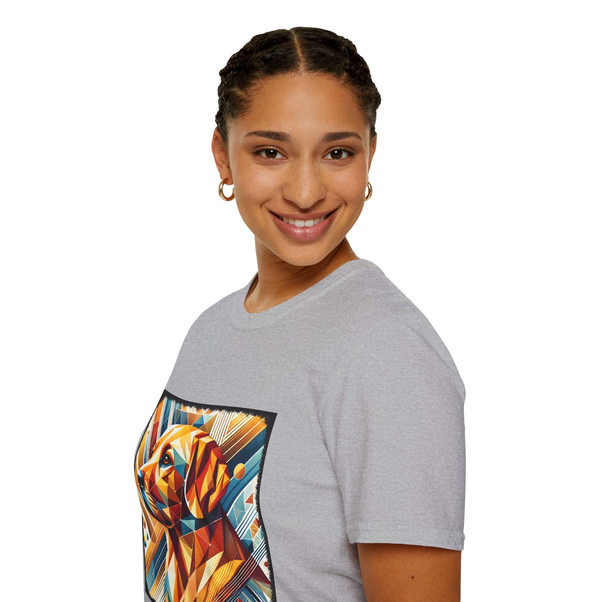 Labrador Retriever Vivid Geometric | Unisex Dog T-Shirt