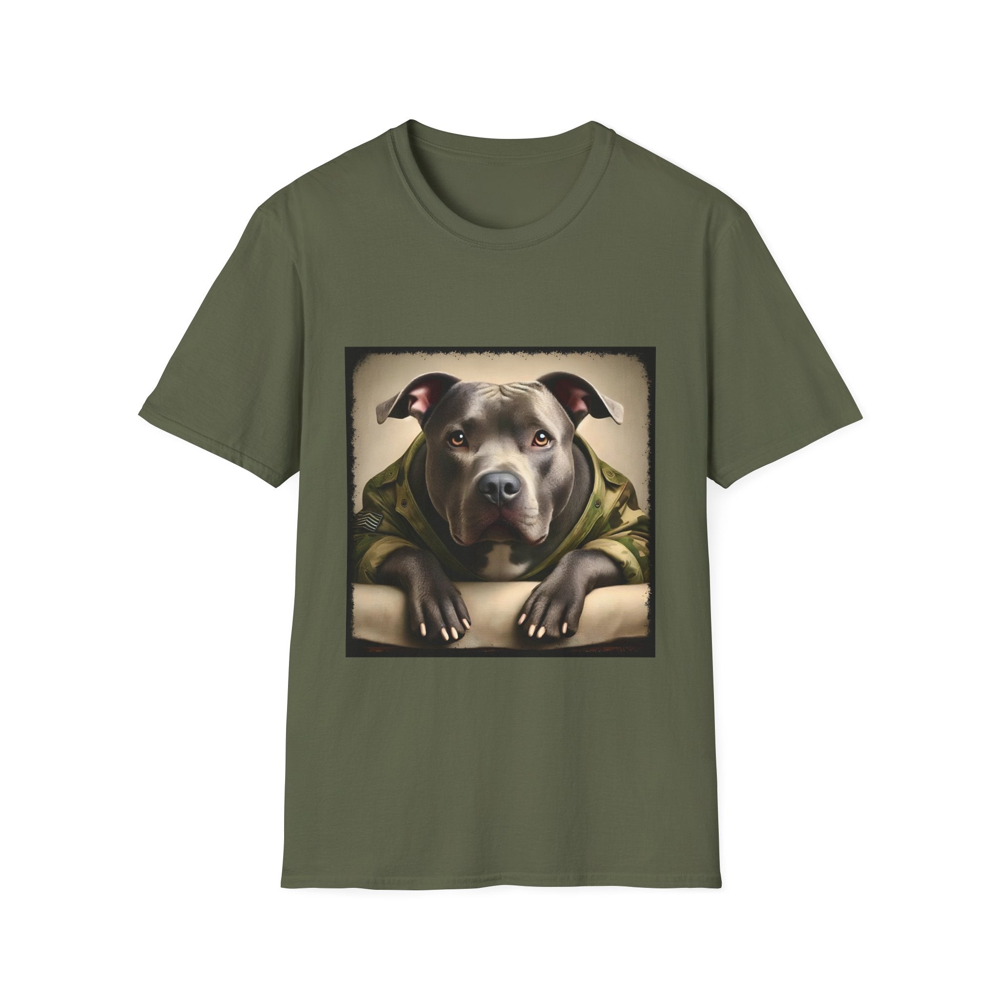 American Pit Bull Terrier Shirt | Confident Camo Dog Lover Tee