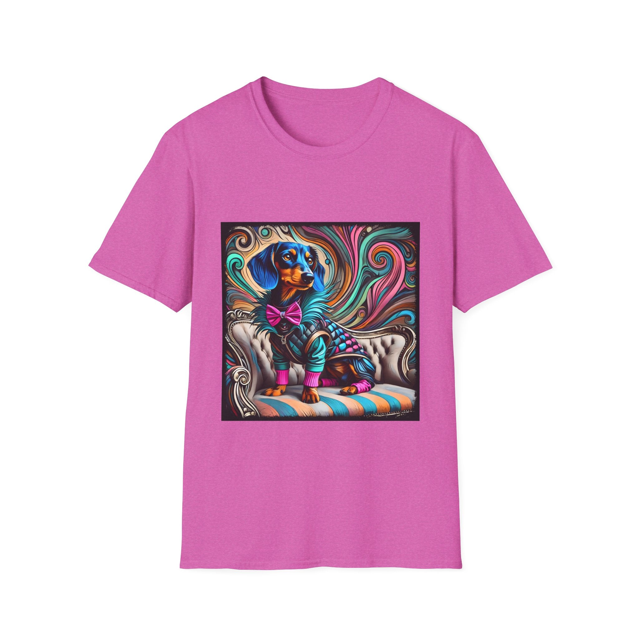 Dachshund Blue Rocker | Unisex Dog T-Shirt