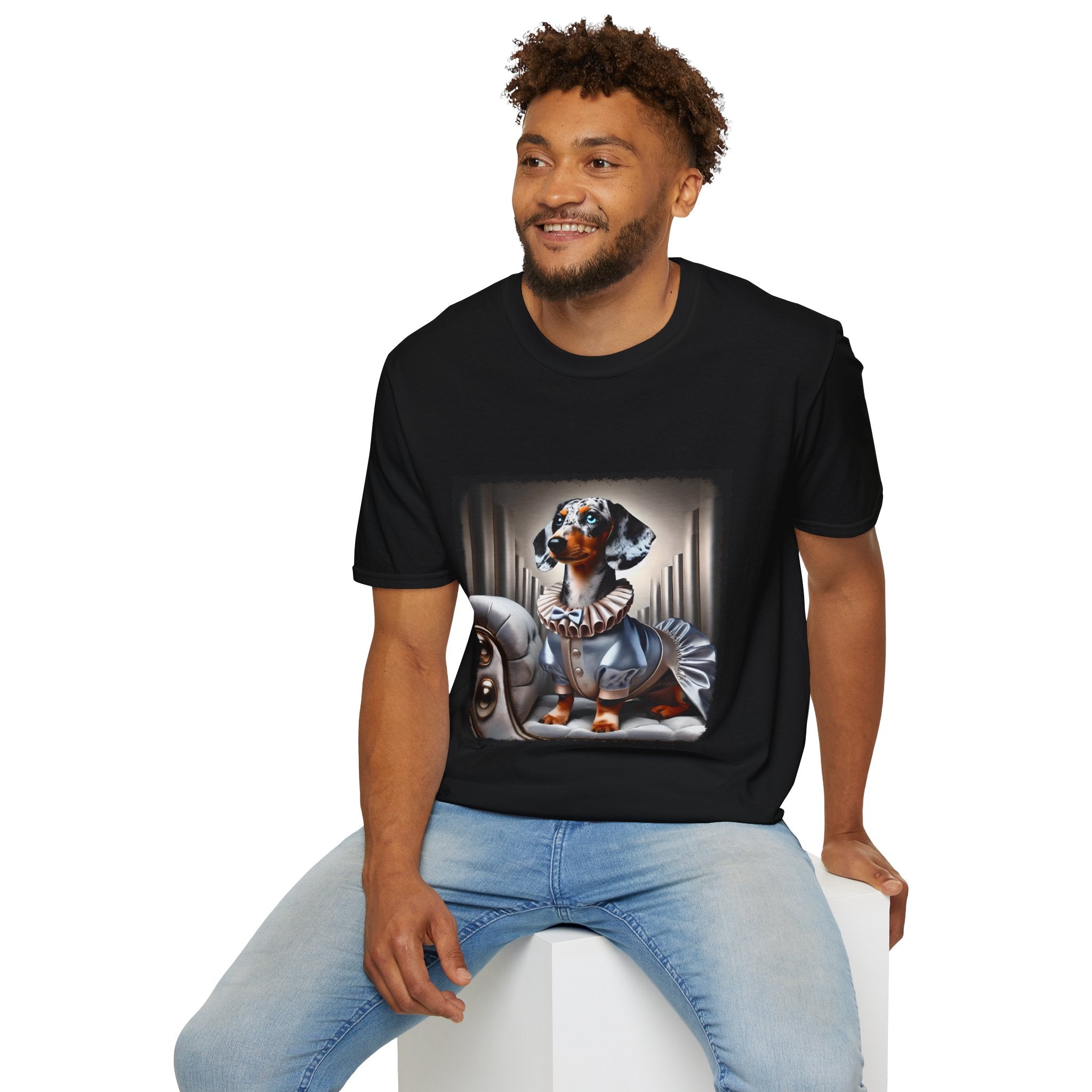Dachshund Satin Stunner | Unisex Dog T-Shirt