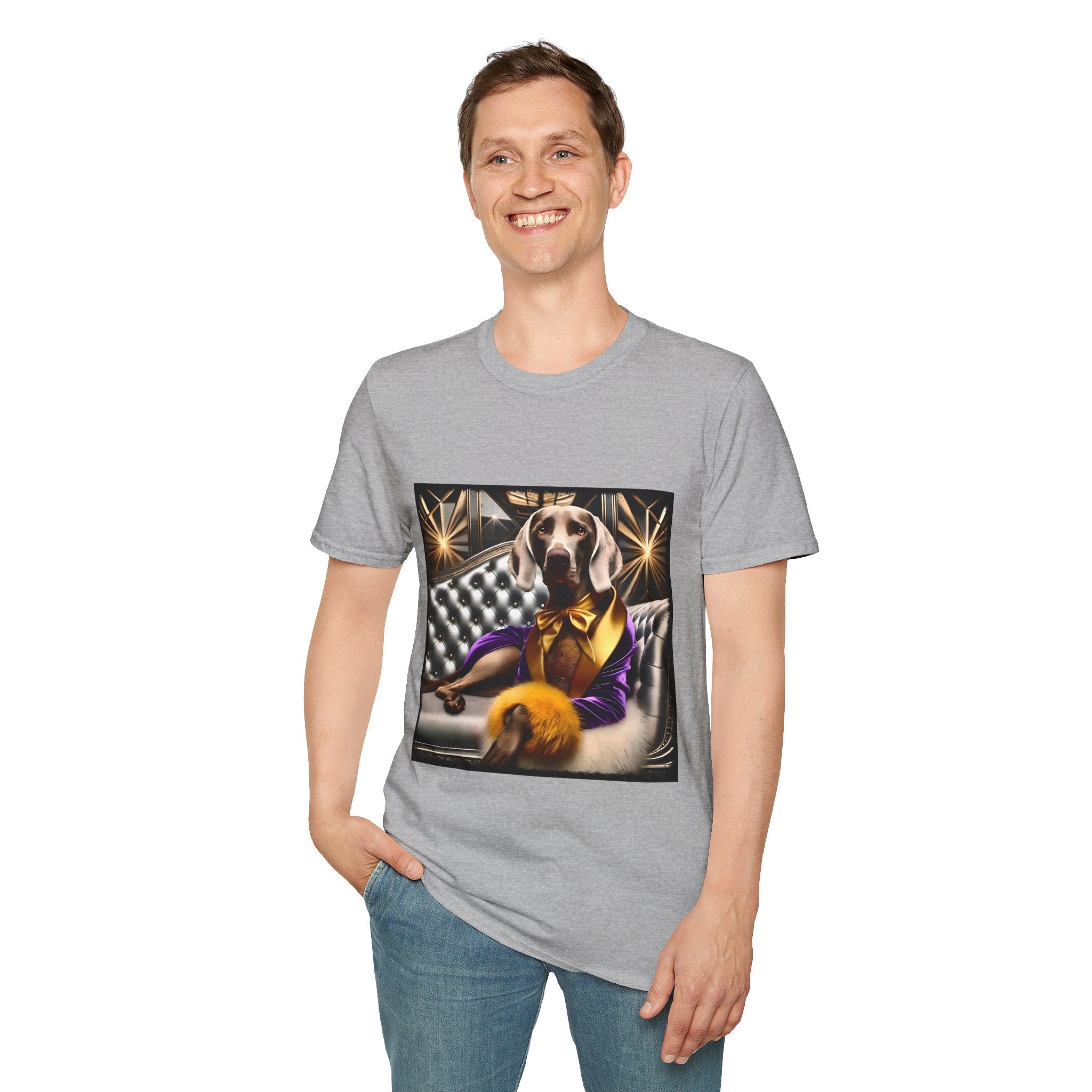 Weimaraner Lounge Icon | Unisex Dog T-Shirt