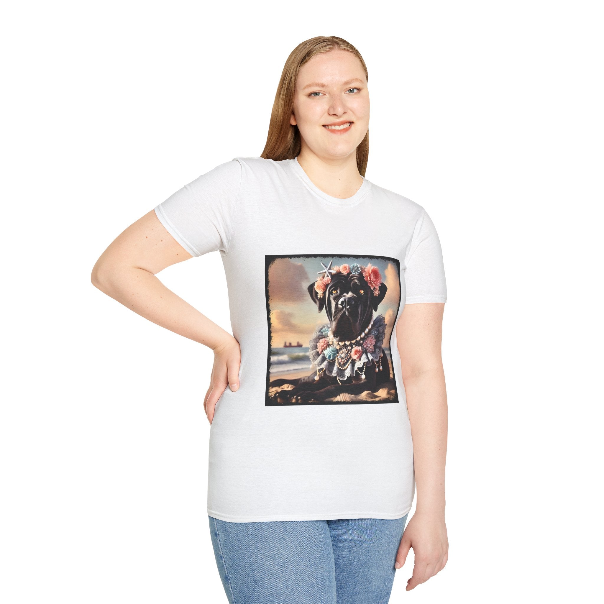 Cane Corso Beach Beauty | Unisex Dog T-Shirt