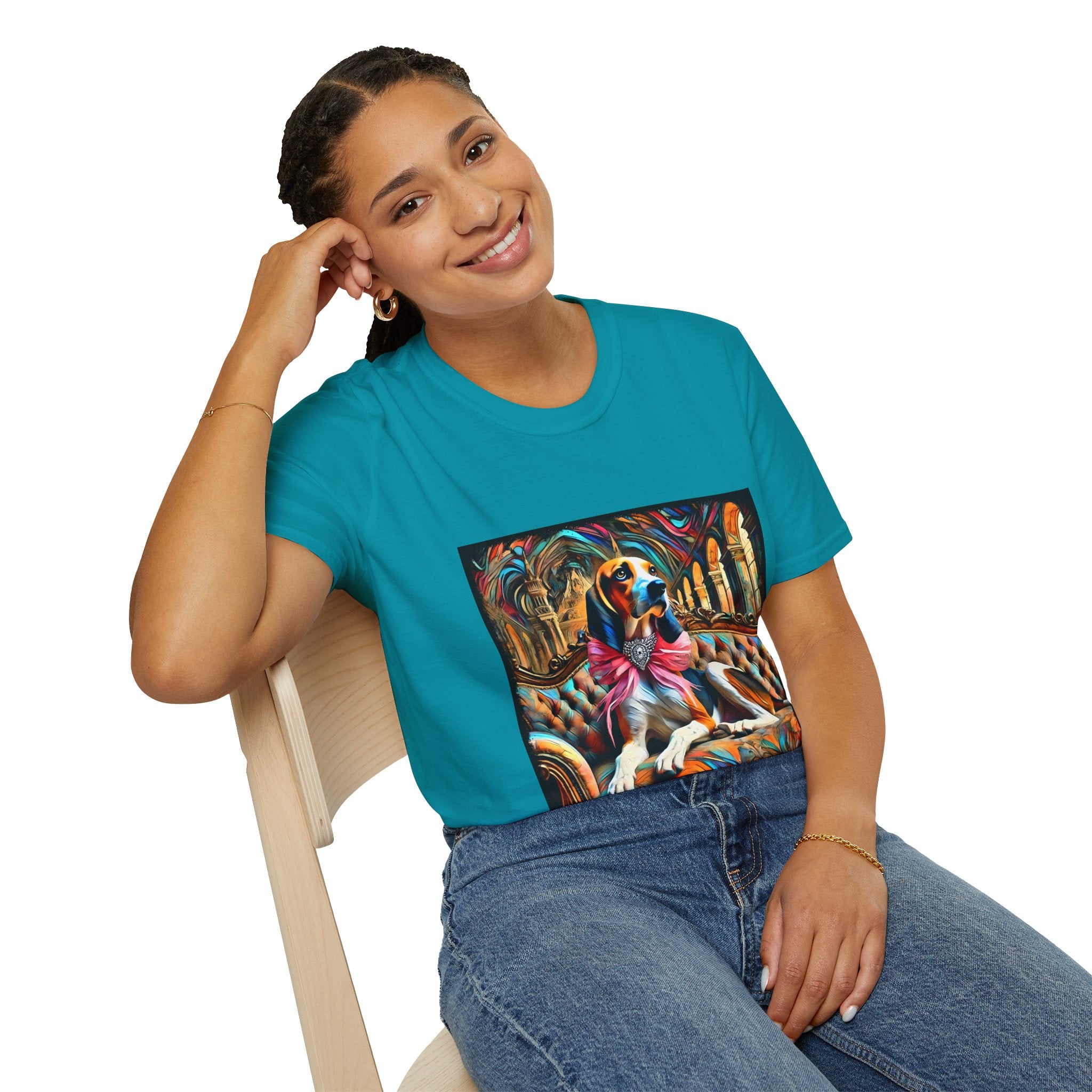 Treeing Walker Coonhound Diamond Princess Classic | Unisex Dog T-Shirt