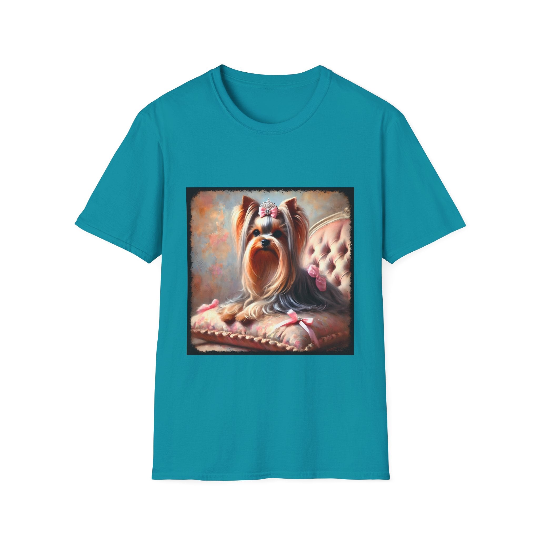 Yorkshire Terrier Bows and Diamonds Classic | Unisex Dog T-Shirt