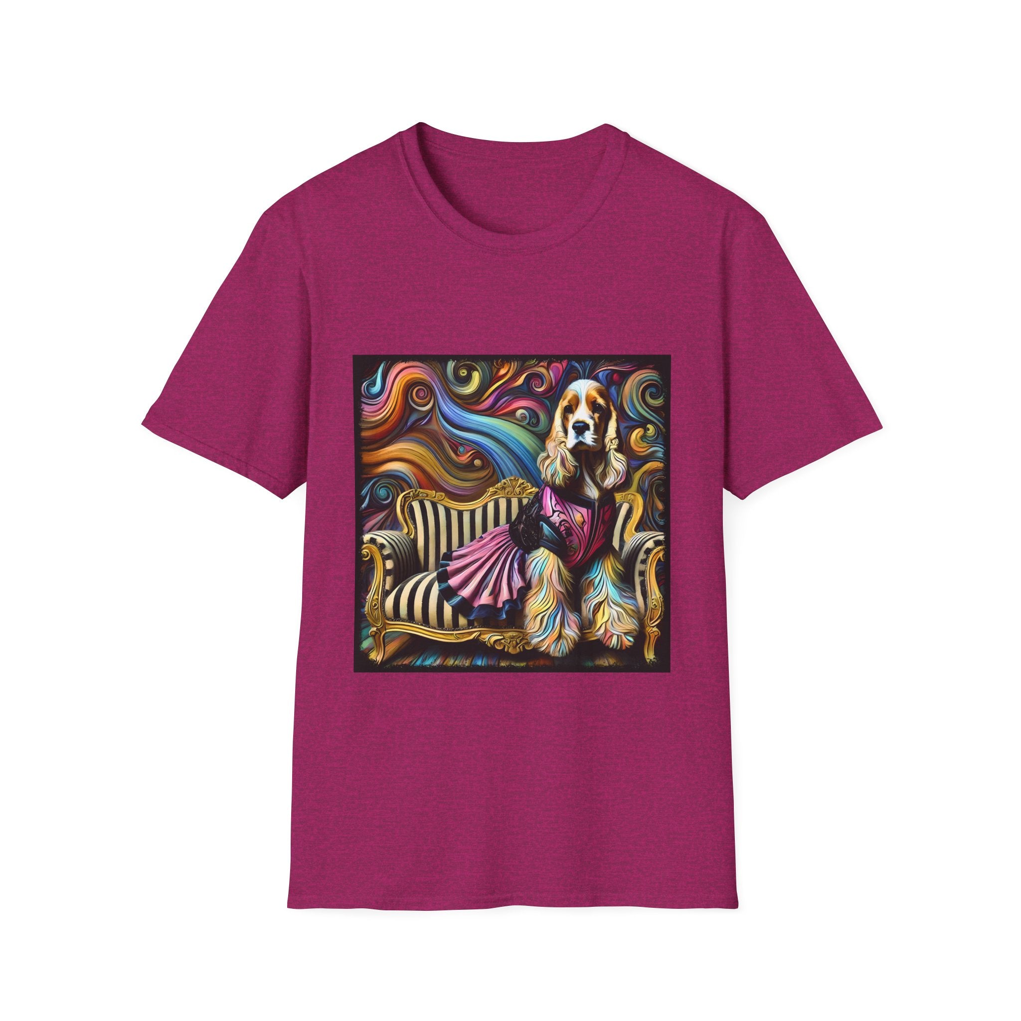 Cocker Spaniel Princess Rocker | Unisex Dog T-Shirt