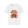Bernese Mountain Dog Dog Mom Era design dog lover unisex t-shirt in white