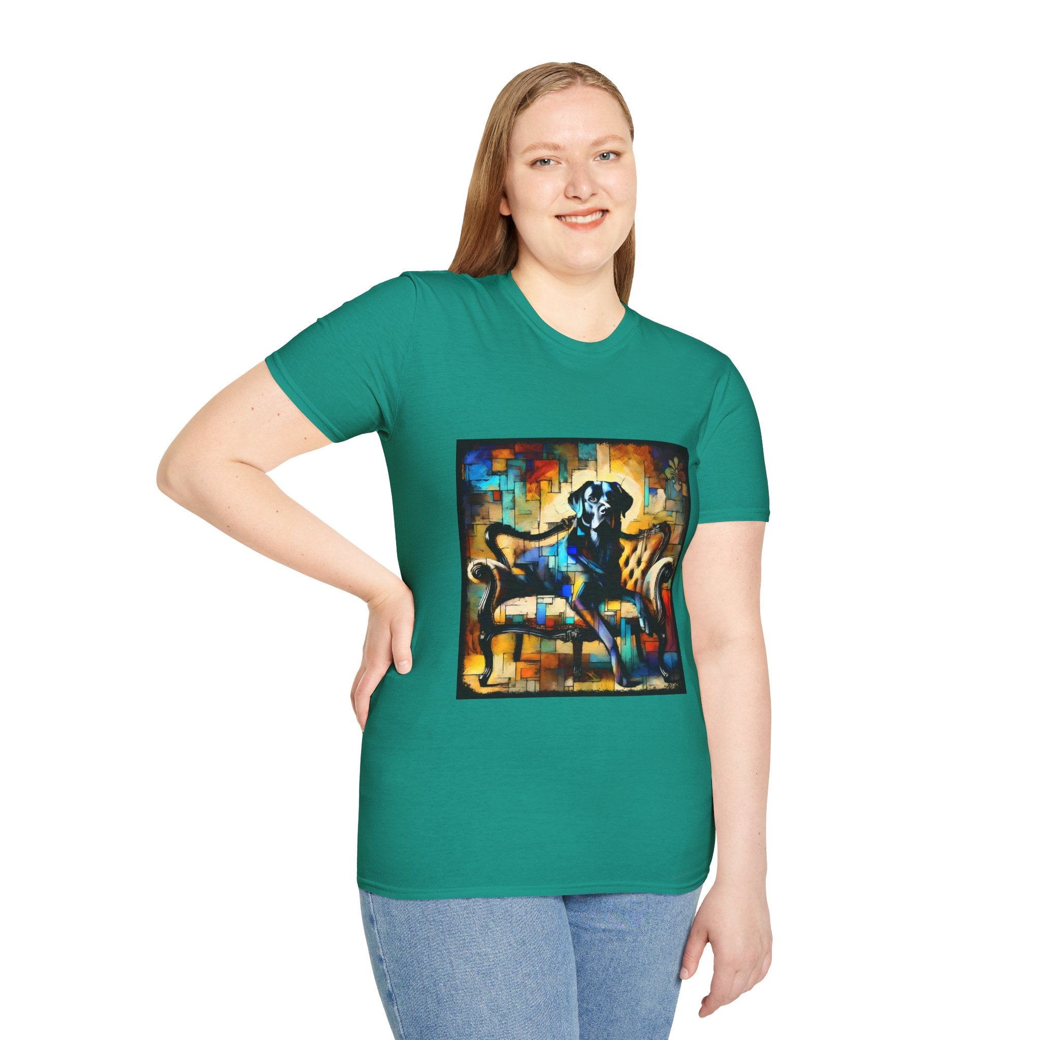 Labrador Retriever Mirror Ball Classic | Unisex Dog T-Shirt