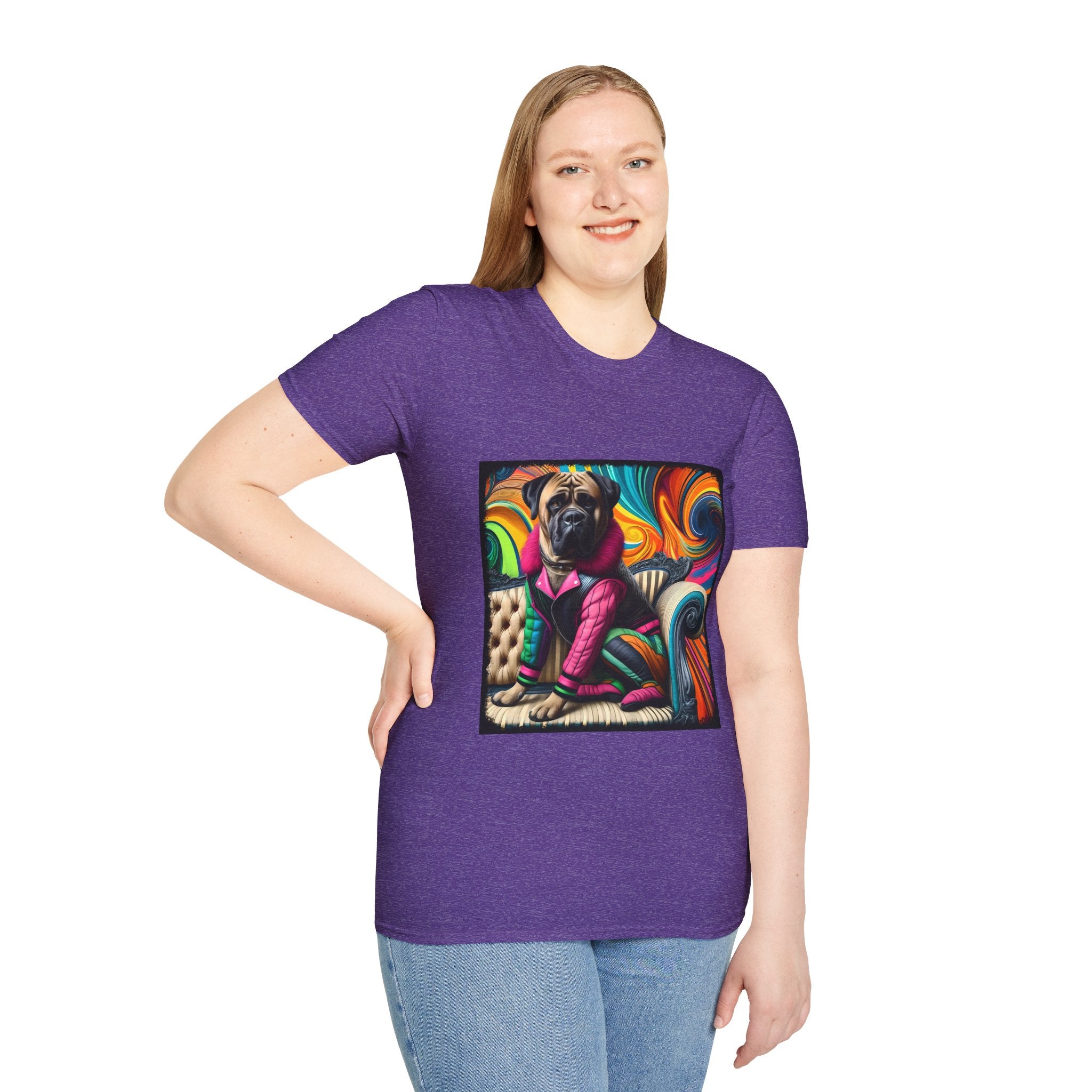 Bullmastiff Bold Rocker | Unisex Dog T-Shirt