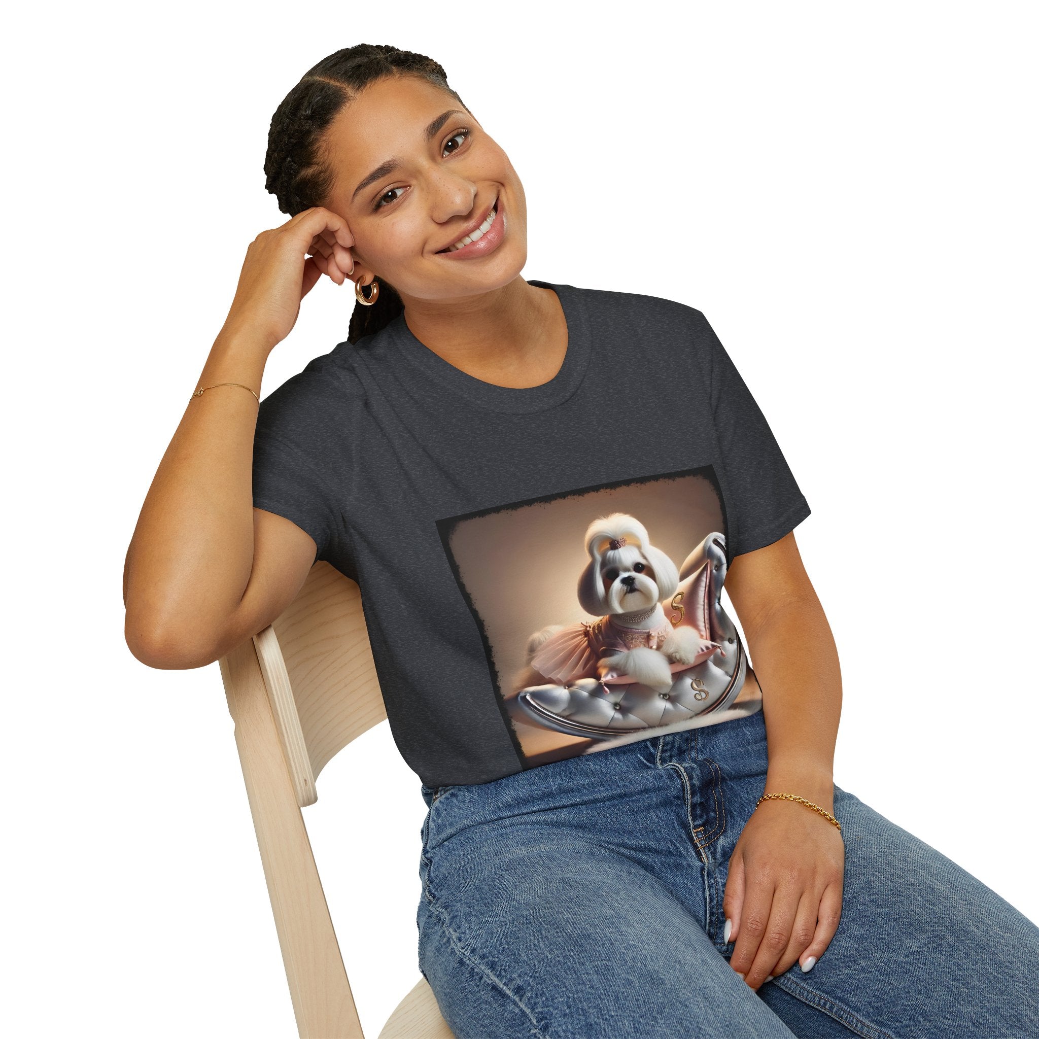 Shih Tzu Dazzling Diva | Unisex Dog T-Shirt