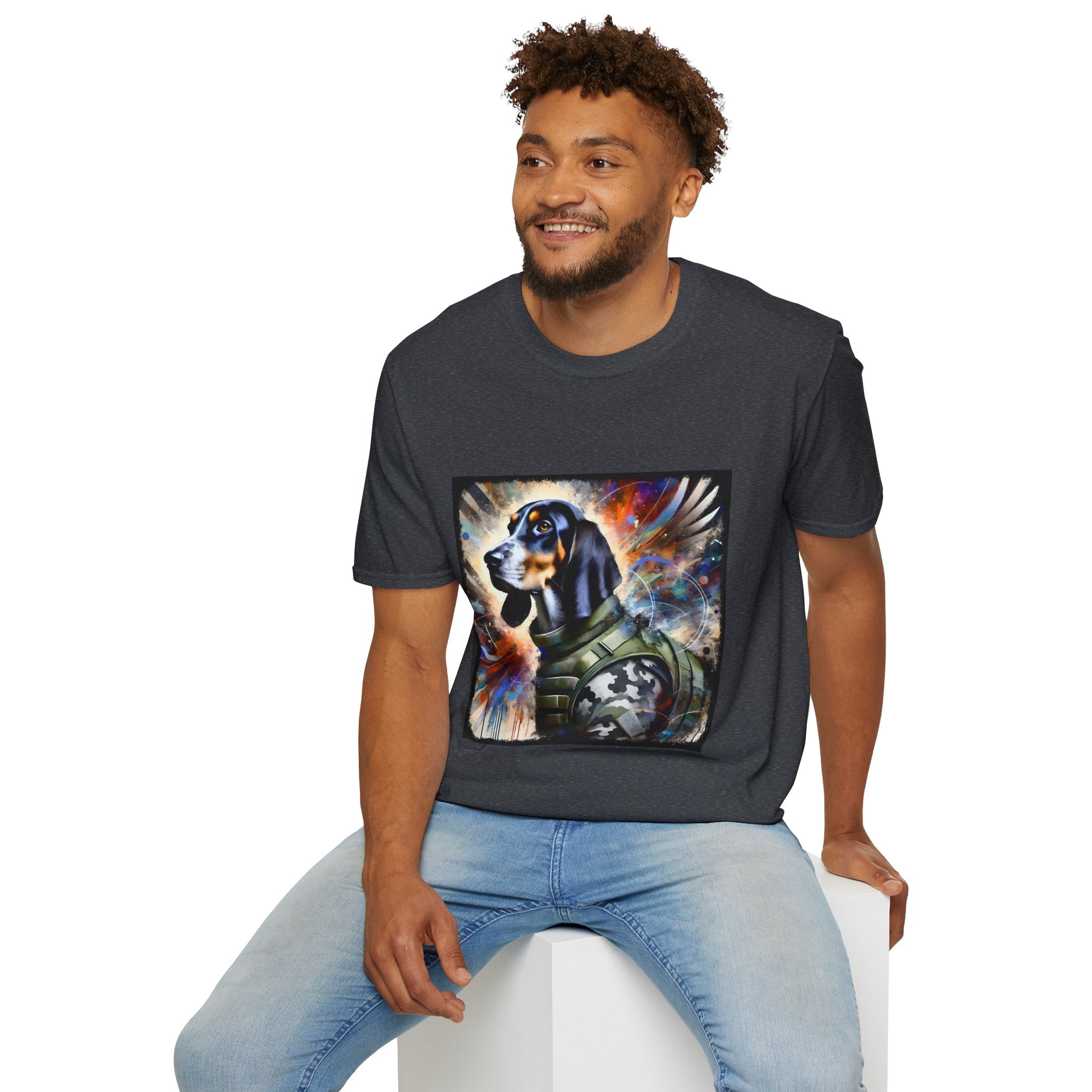 Treeing Walker Coonhound Bold Armor Classic | Unisex Dog T-Shirt