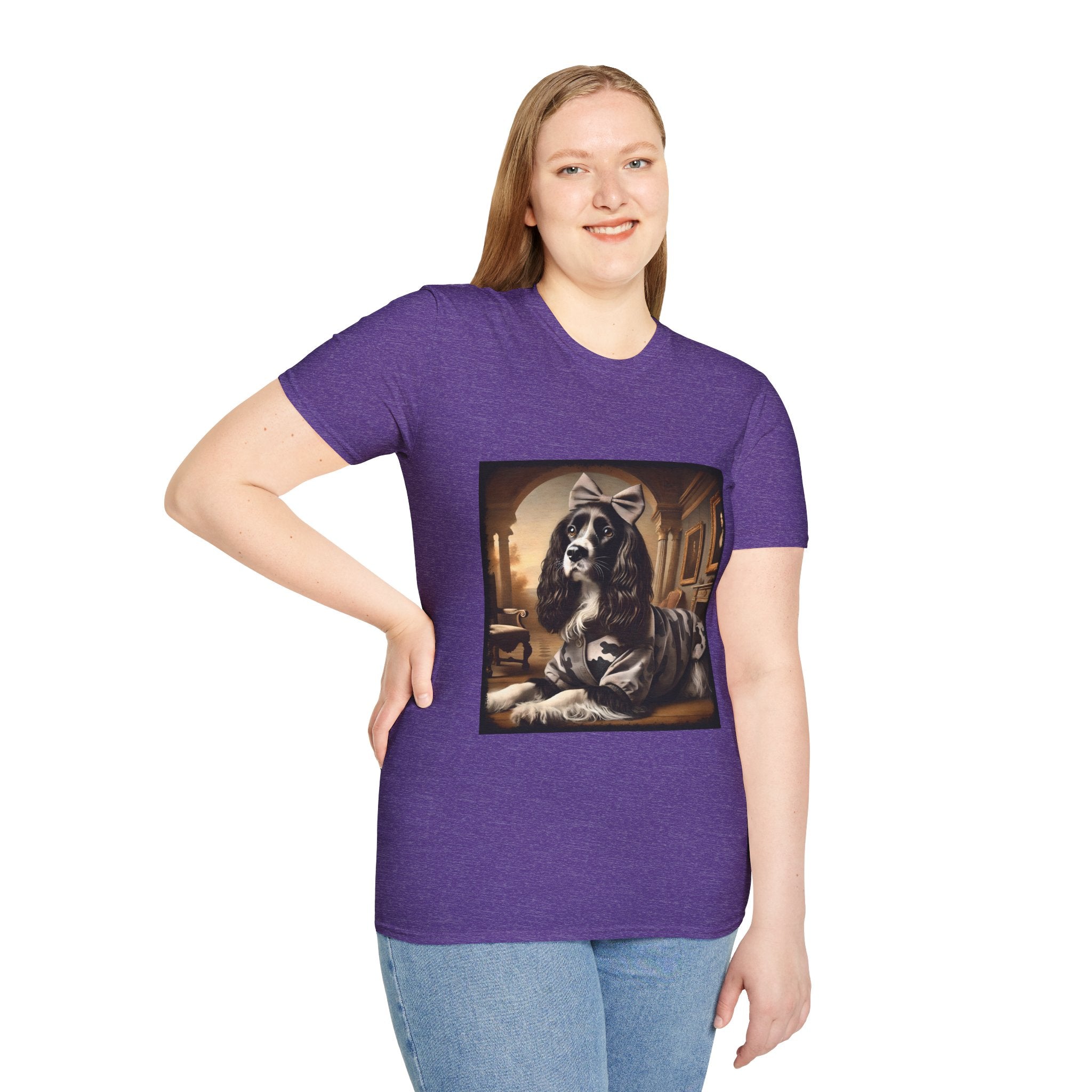 English Springer Spaniel Camo Cutie | Unisex Dog T-Shirt