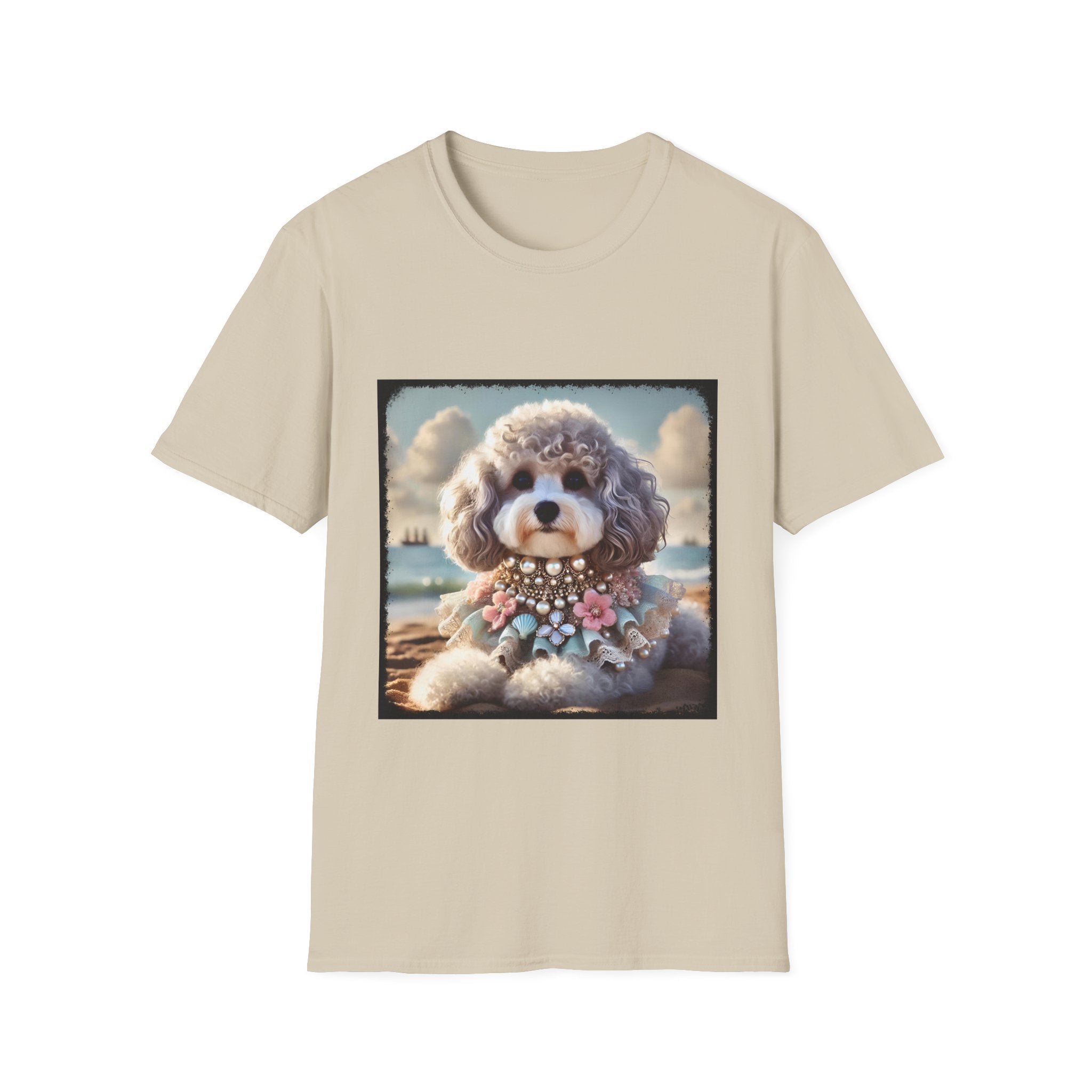 Poodle Silver Siren | Unisex Dog T-Shirt
