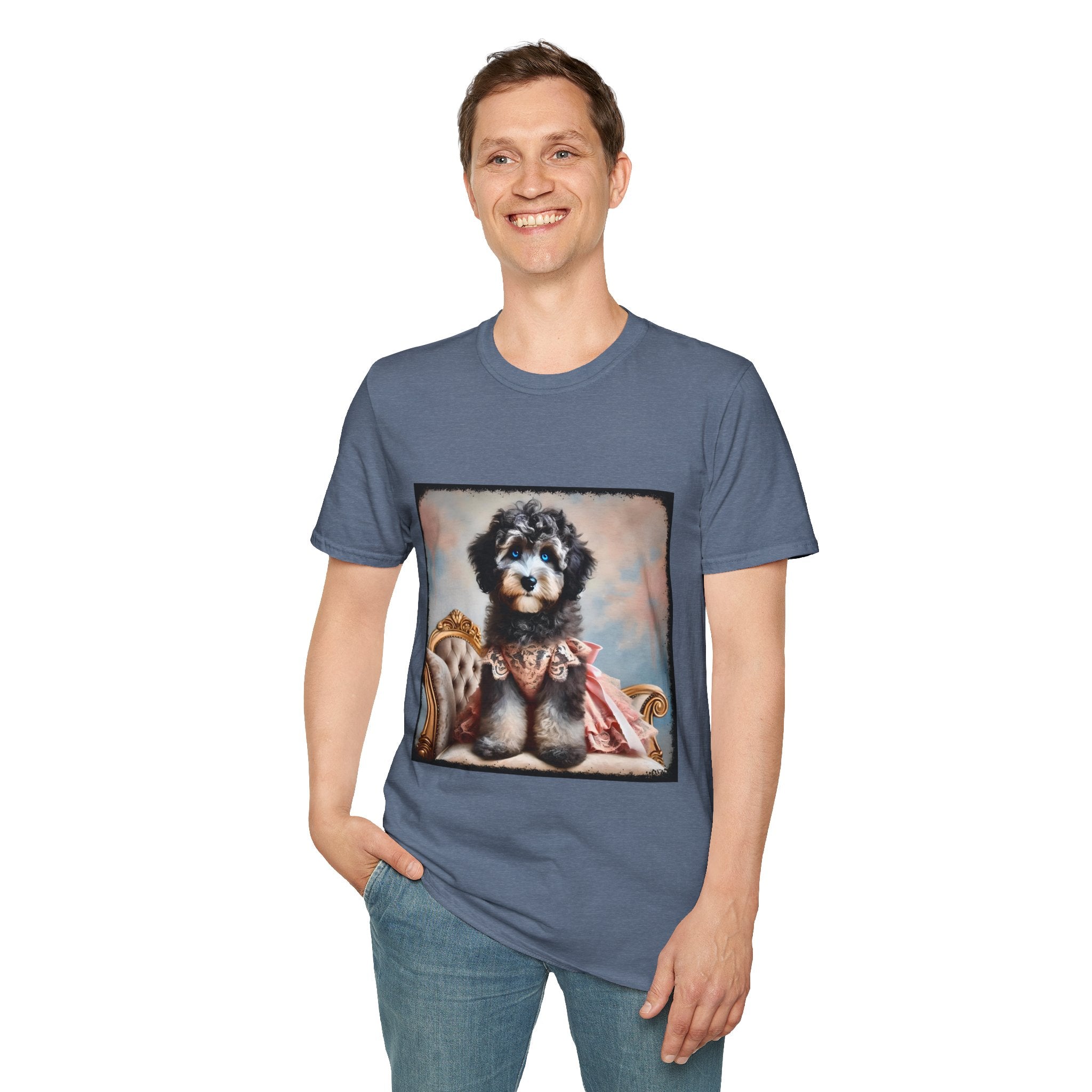 Aussiedoodle Pink Lace Princess | Unisex Dog T-Shirt