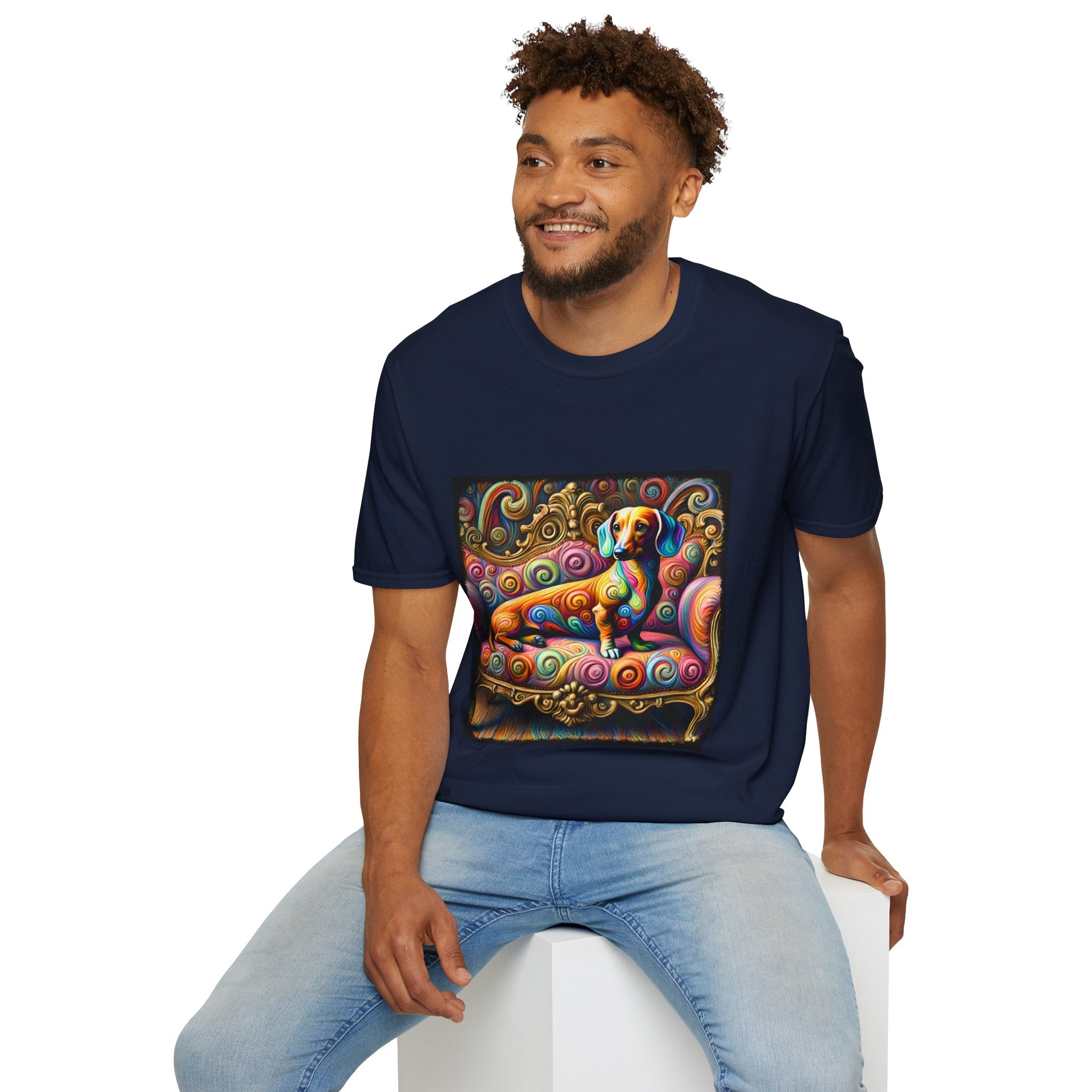 Dachshund Stunning Swirl | Unisex Dog T-Shirt