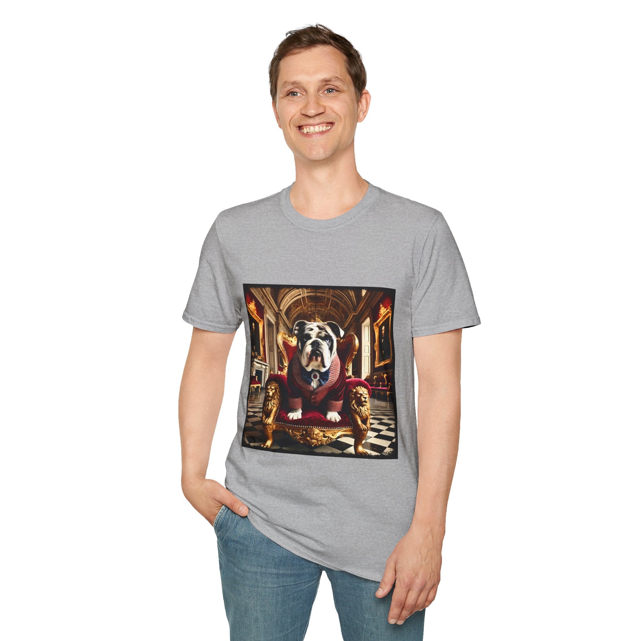 Bulldog Crimson King | Unisex Dog T-Shirt