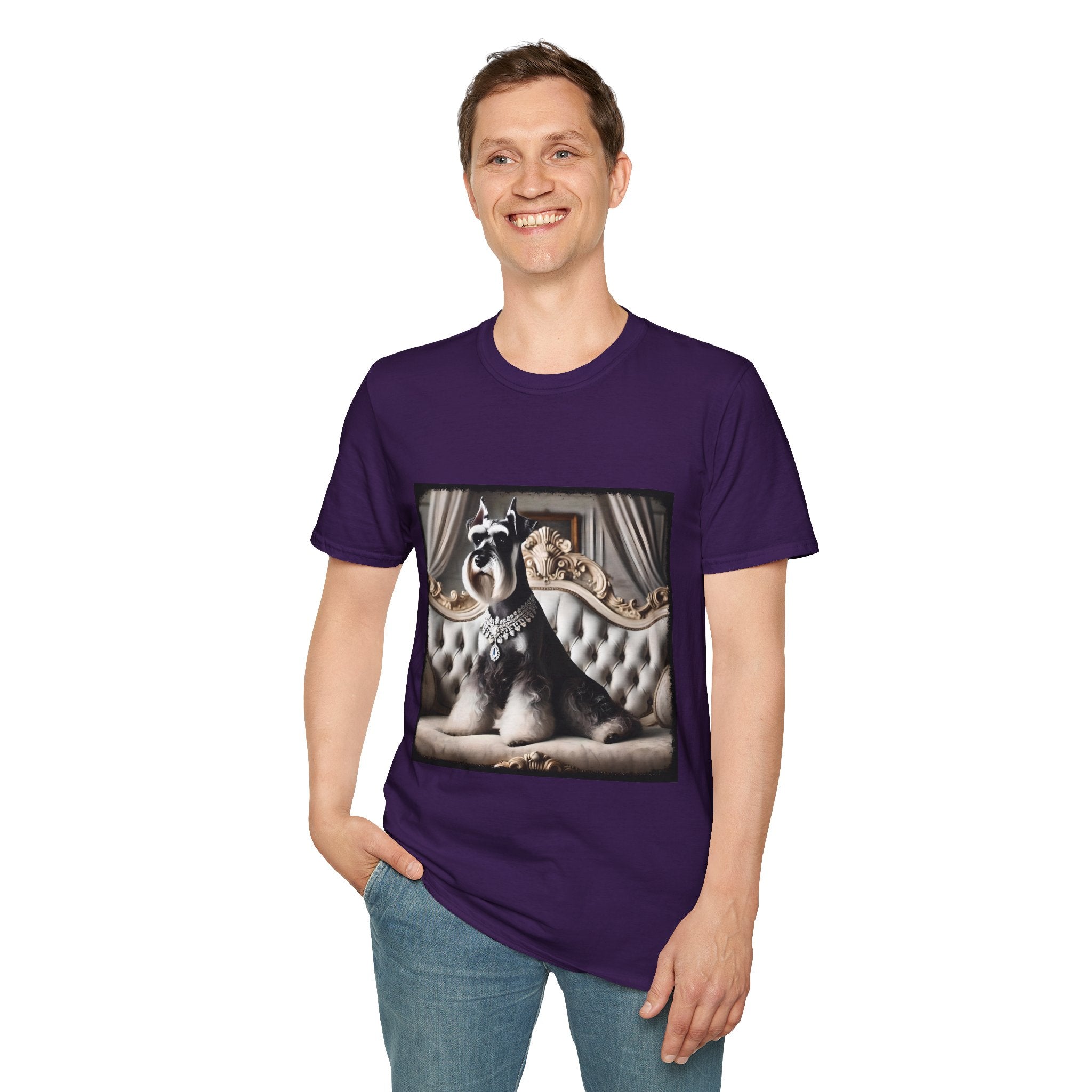 Schnauzer Diamond Diva | Unisex Dog T-Shirt