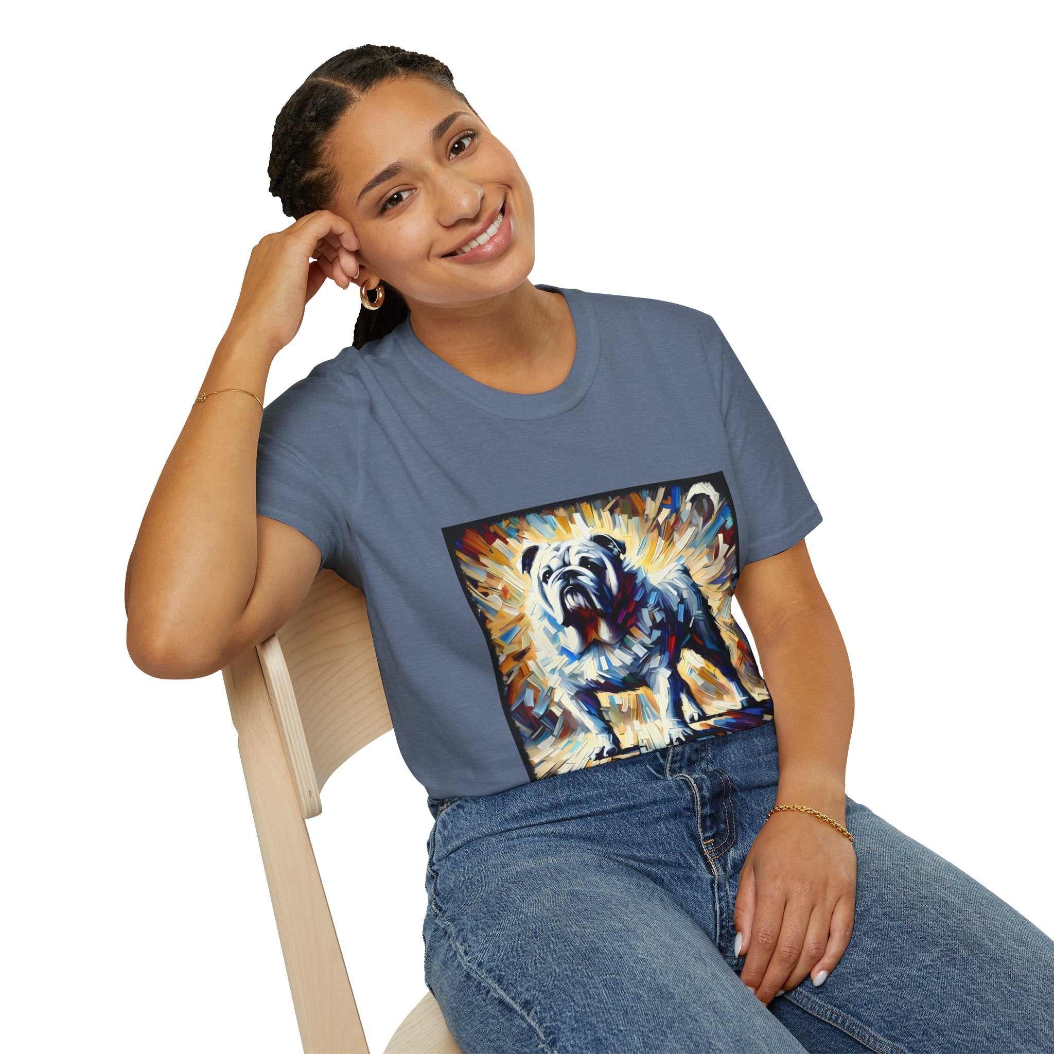 Bulldog Bold Classic | Unisex Dog T-Shirt